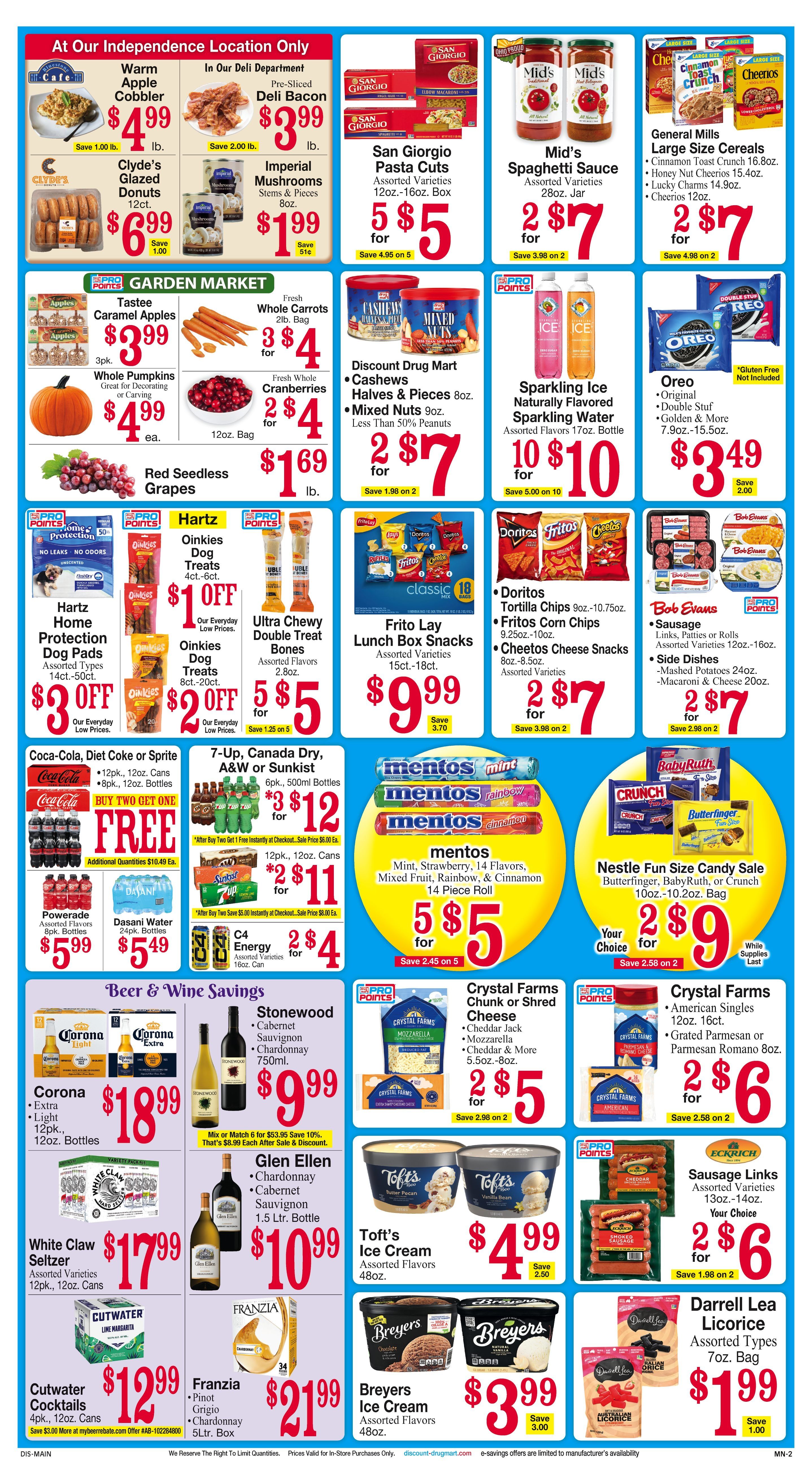 Discount Drug Mart (Ohio) Weekly Ad October 14 - 20, 2026