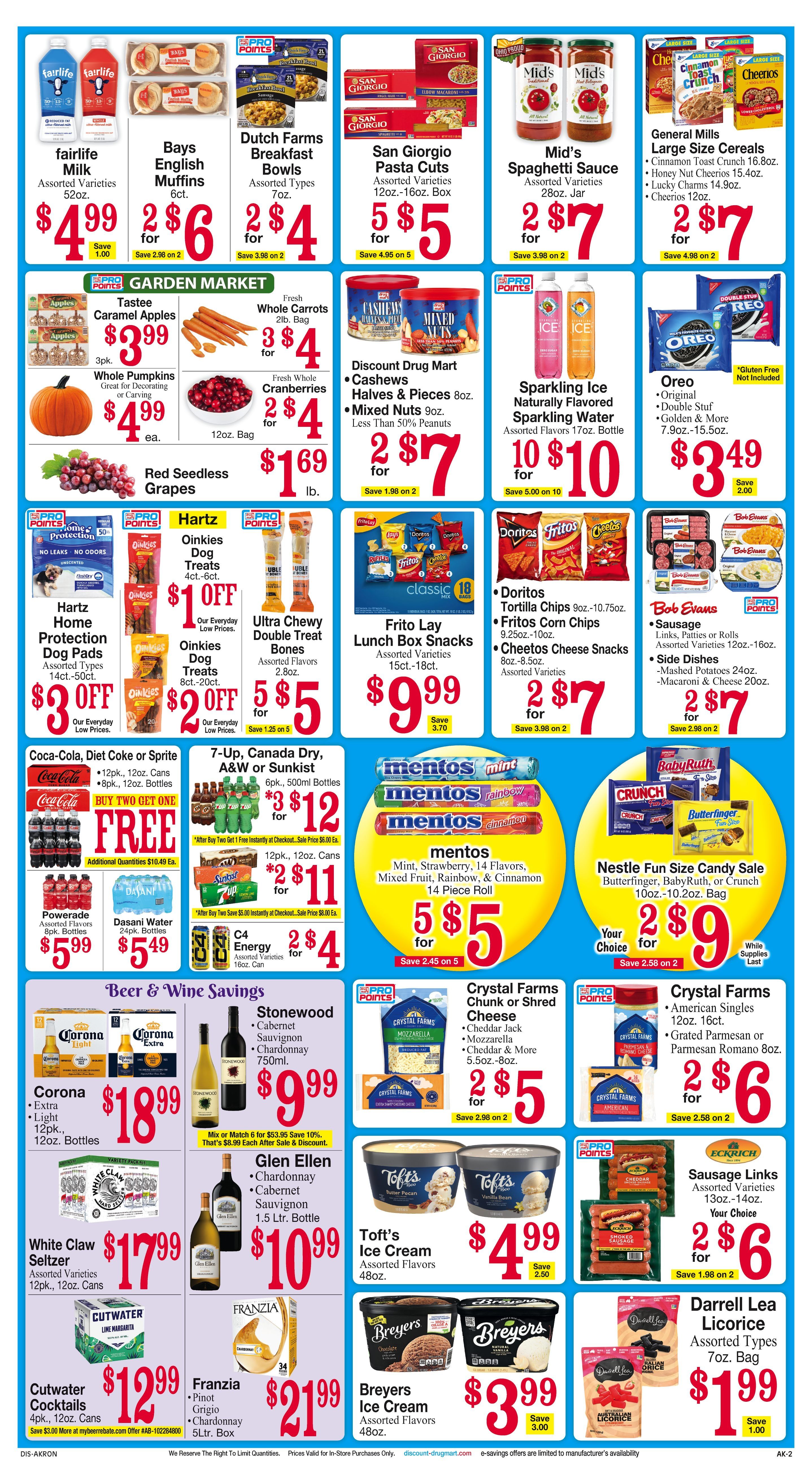 Discount Drug Mart (Ohio) Weekly Ad October 14 - 20, 2026