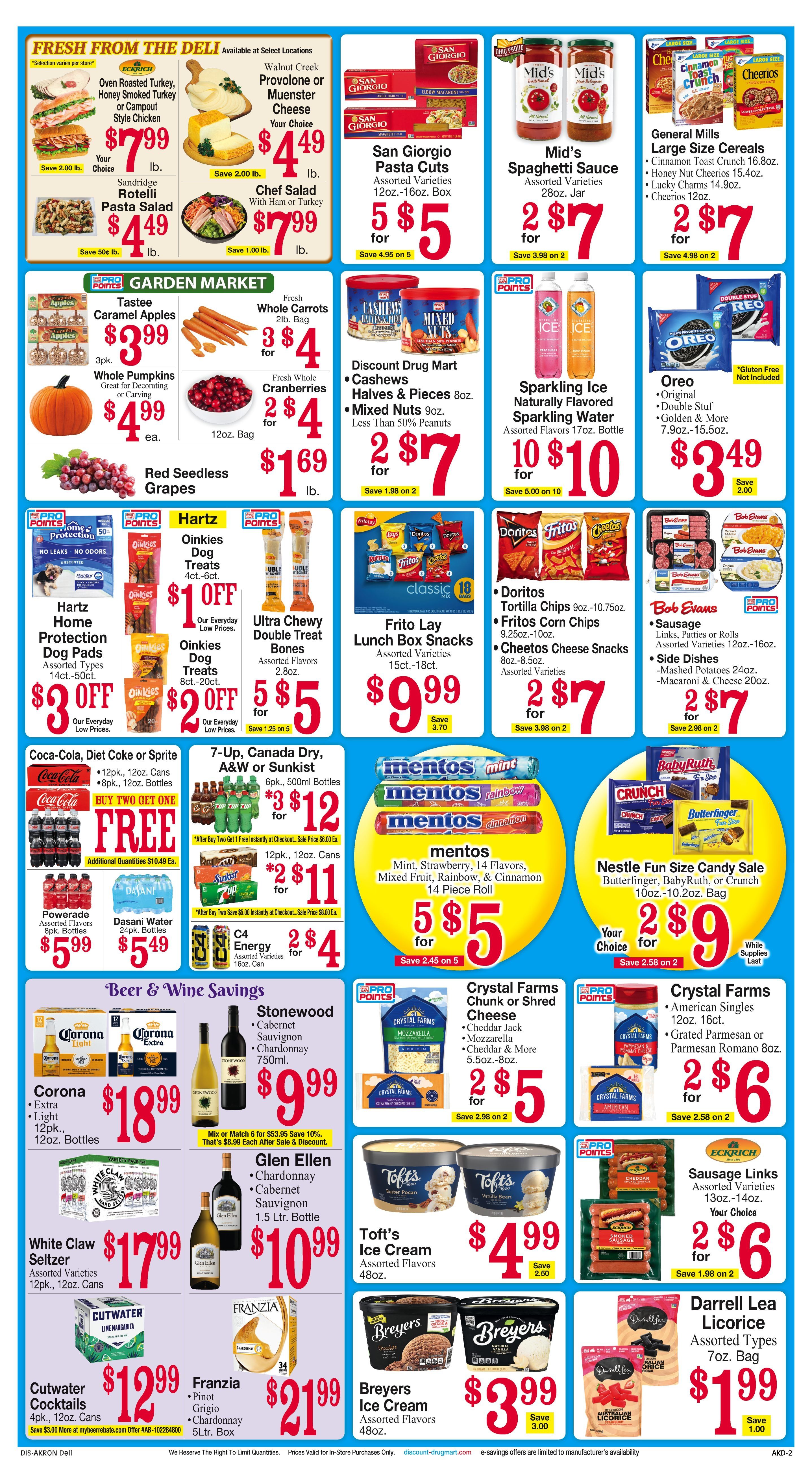 Discount Drug Mart (Ohio) Weekly Ad October 14 - 20, 2026