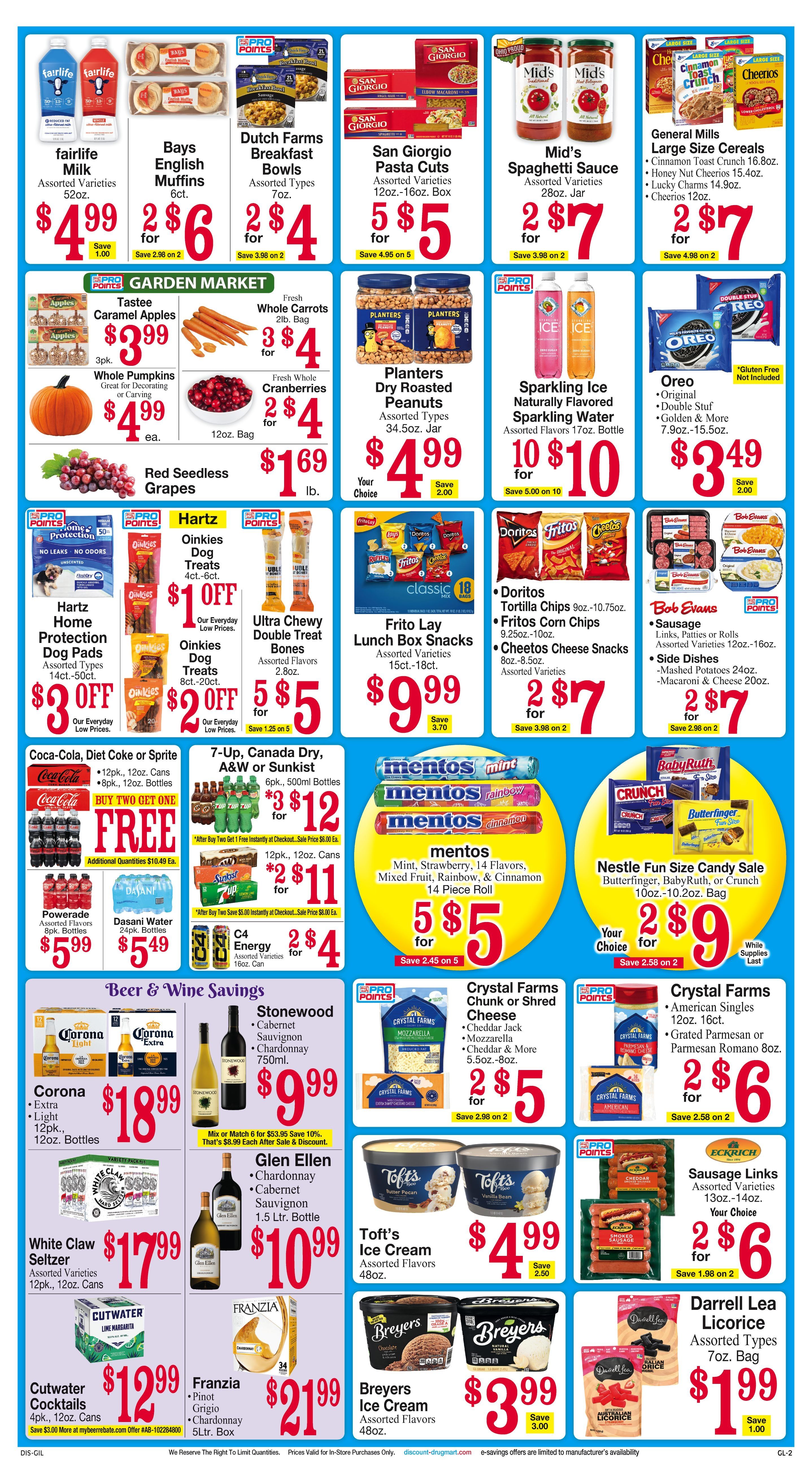 Discount Drug Mart (Ohio) Weekly Ad October 14 - 20, 2026