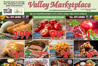Valley Marketplace Weekly Ad October 7 - 13, 2026