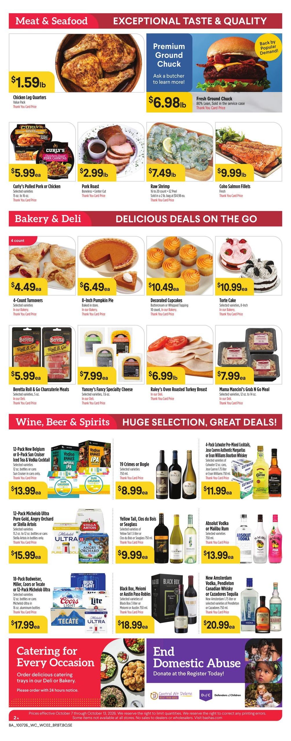 Bashas' (Apache Junction Area, AZ) Weekly Ad October 7 - 13, 2026