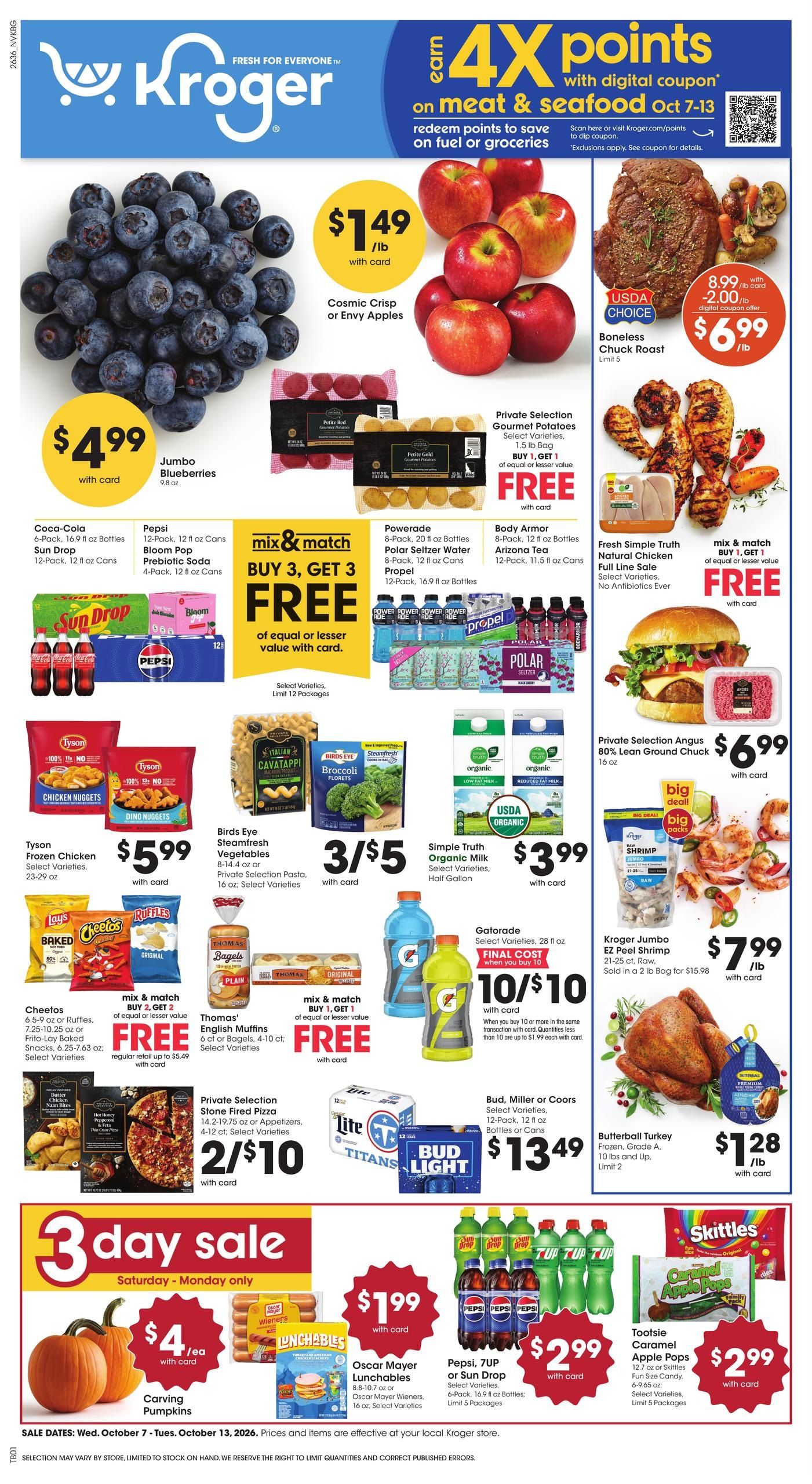 Kroger (Bowling Green Area, KY) Weekly Ad October 7 - 13, 2026