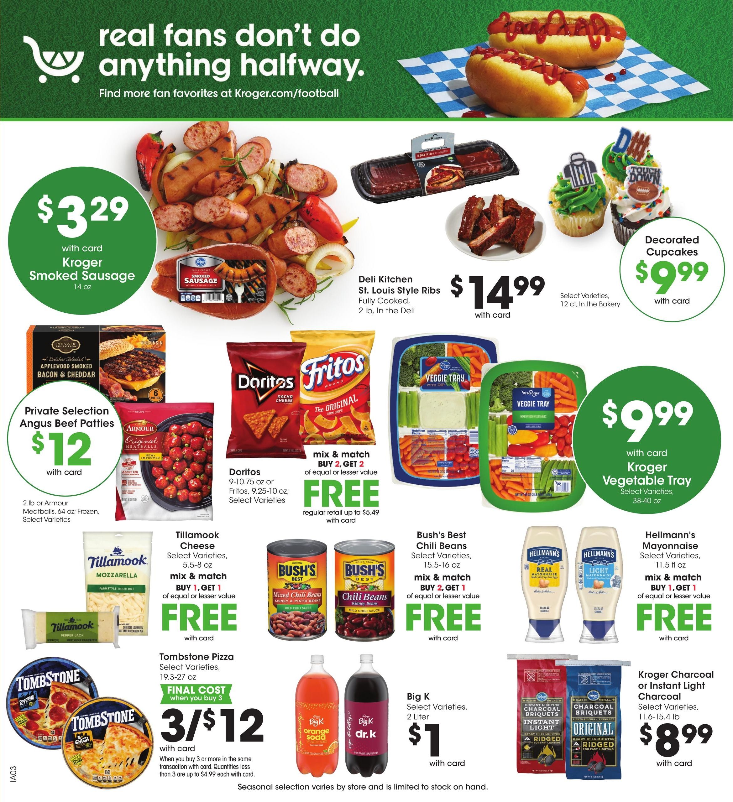 Kroger (Bowling Green Area, KY) Weekly Ad October 7 - 13, 2026