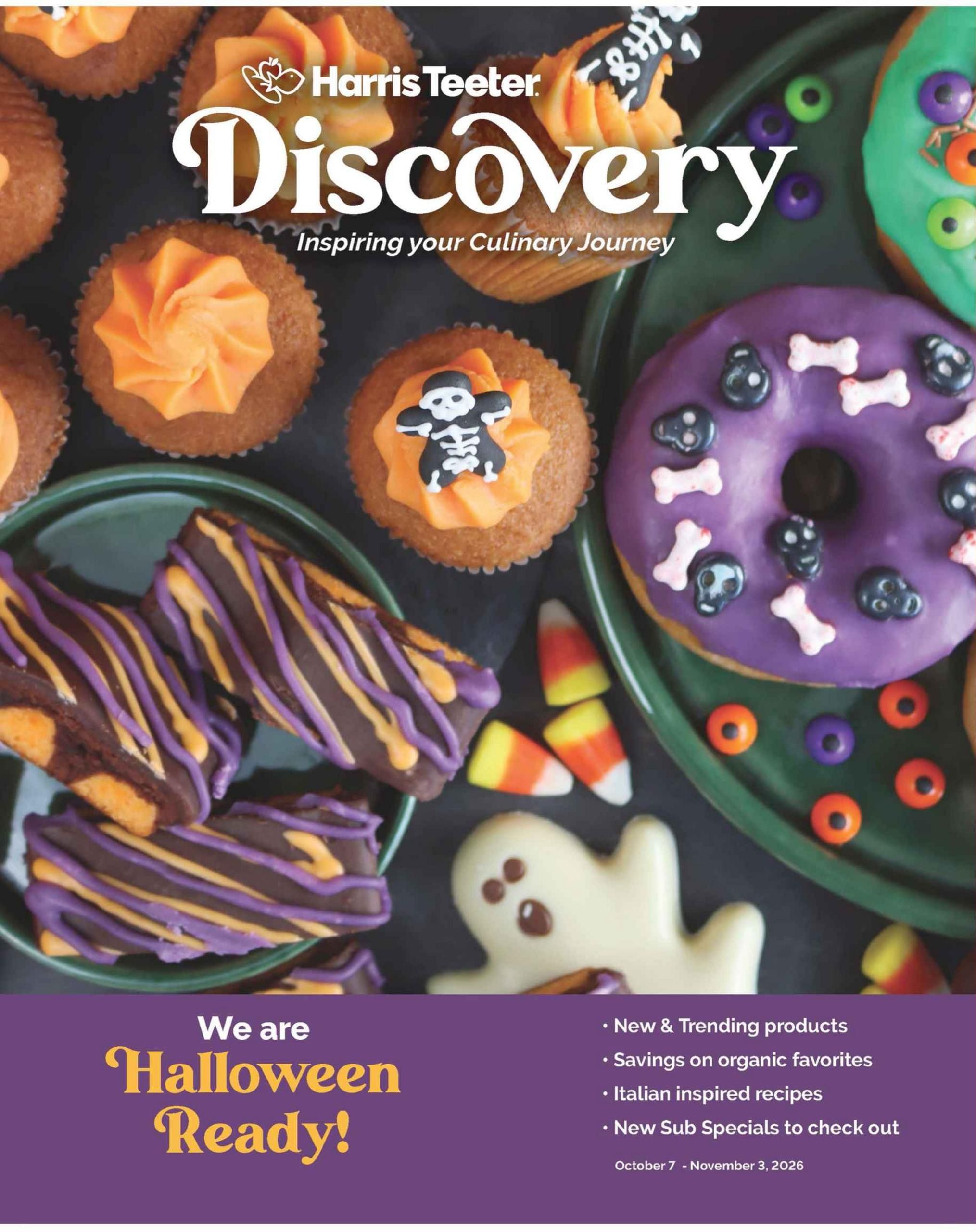 Harris Teeter October Issue Weekly Ad October 7 - November 3, 2026