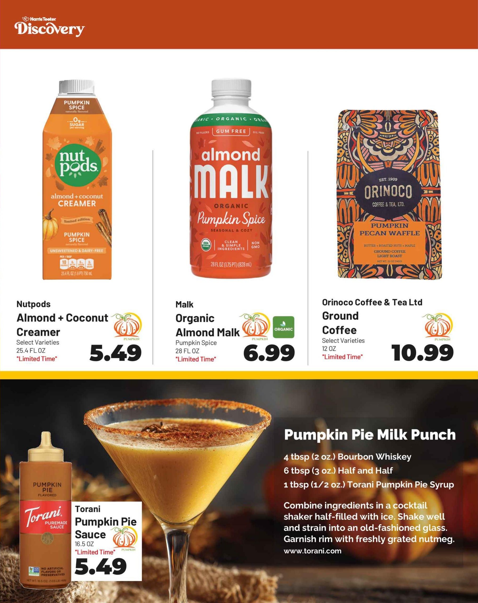 Harris Teeter October Issue Weekly Ad October 7 - November 3, 2026