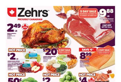 Zehrs Flyer October 8 to 14