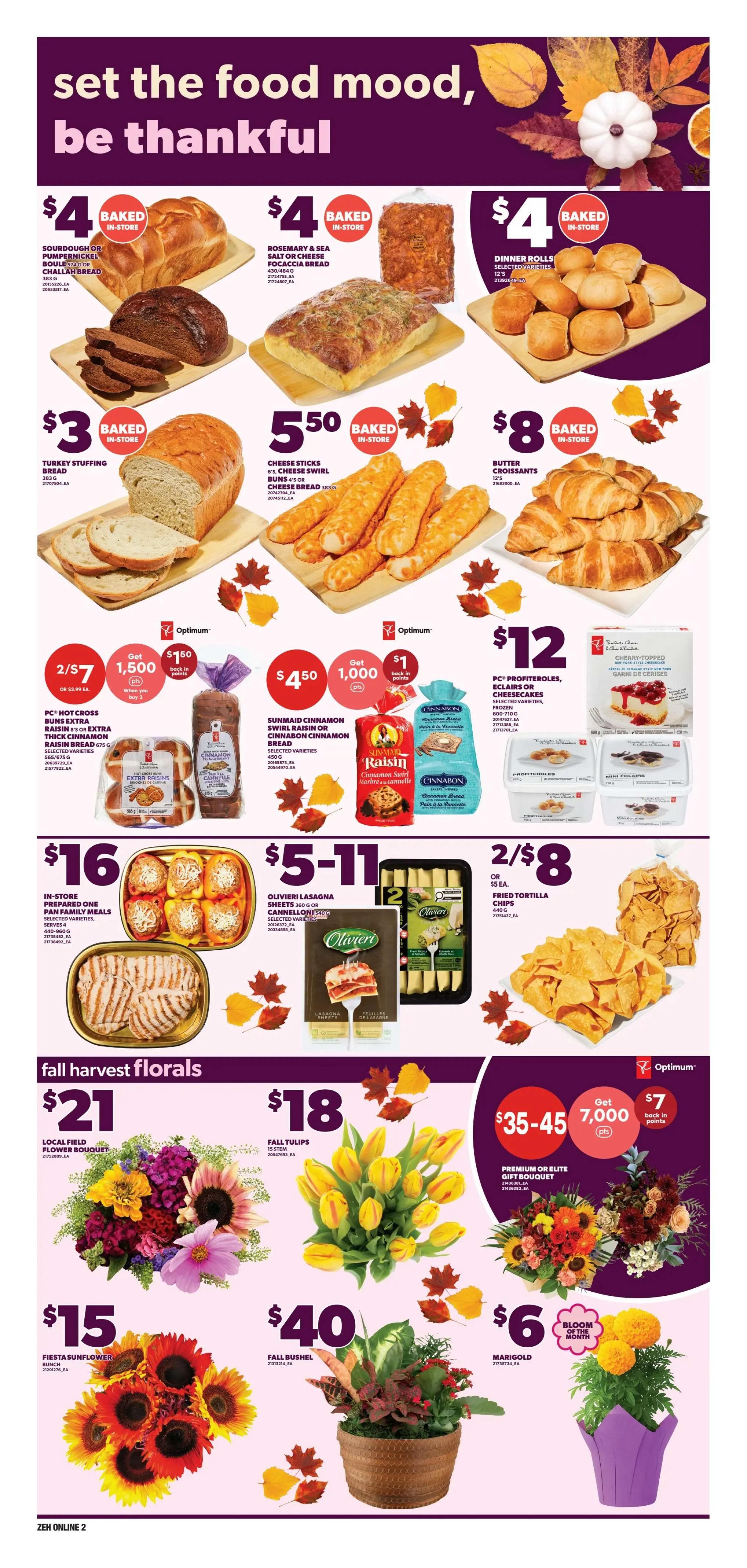 Zehrs Flyer October 8 to 14