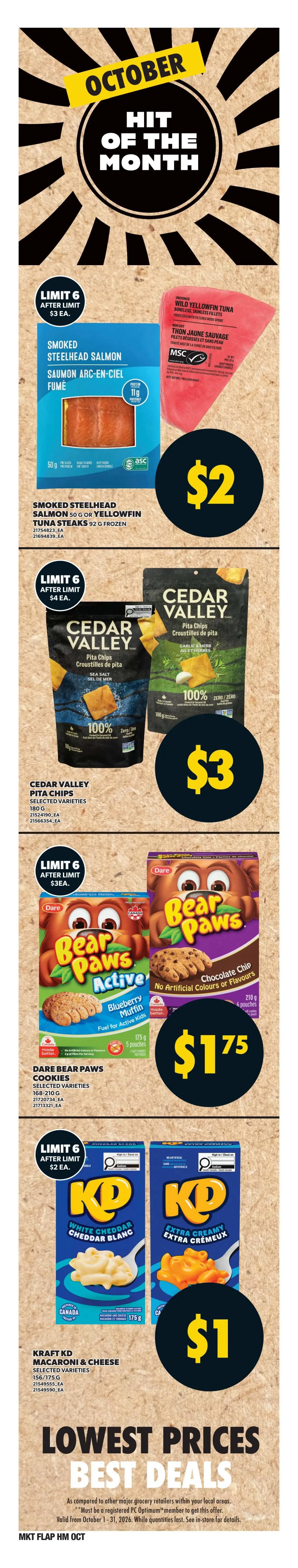 Zehrs Flyer October 8 to 14