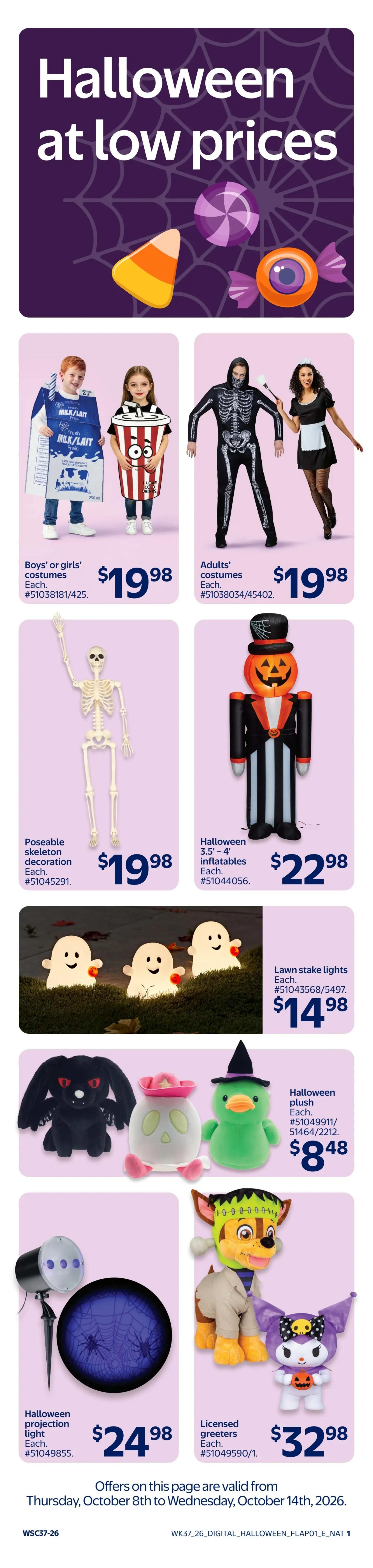 Walmart (ON) Flyer October 8 to 14
