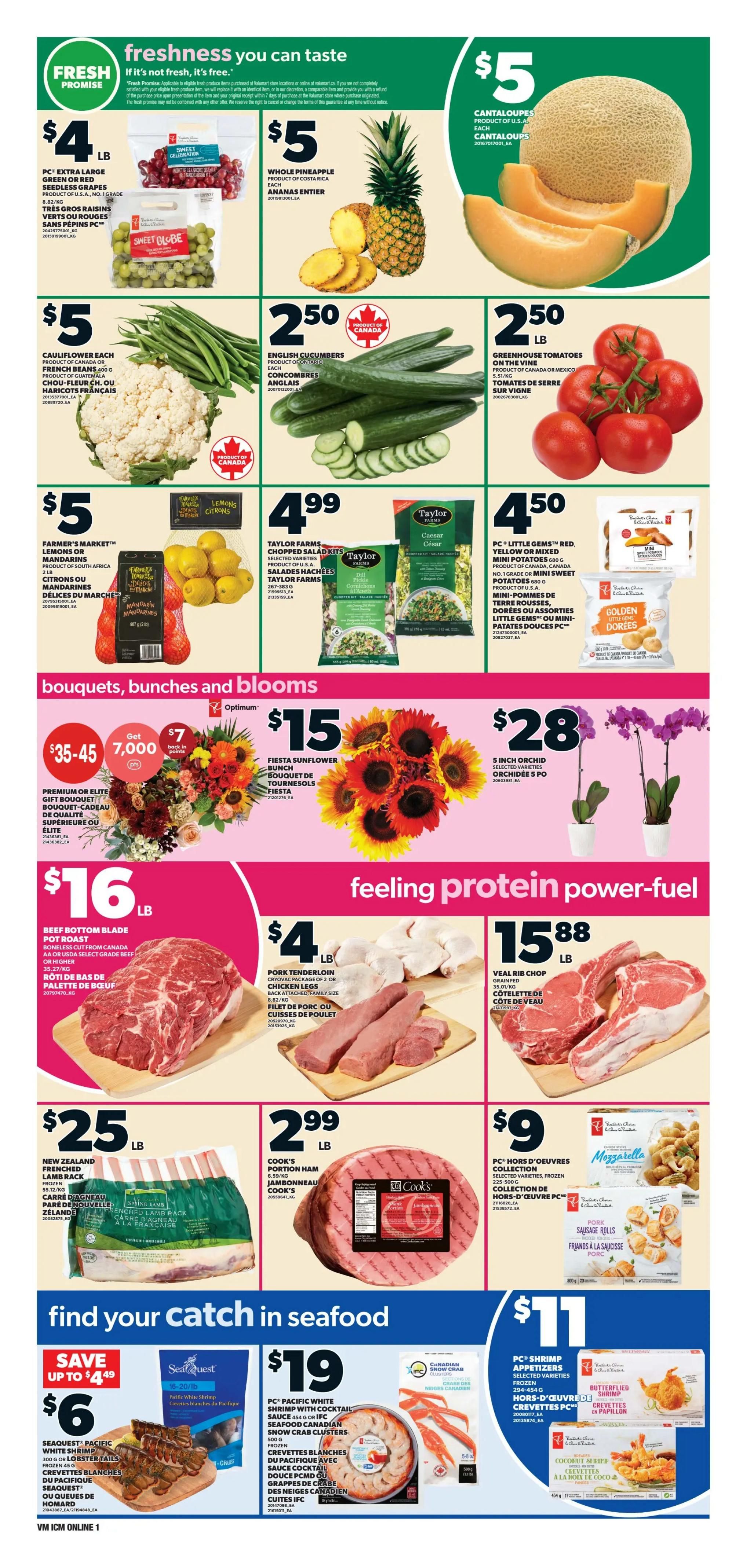 Valu-mart Flyer October 8 to 14