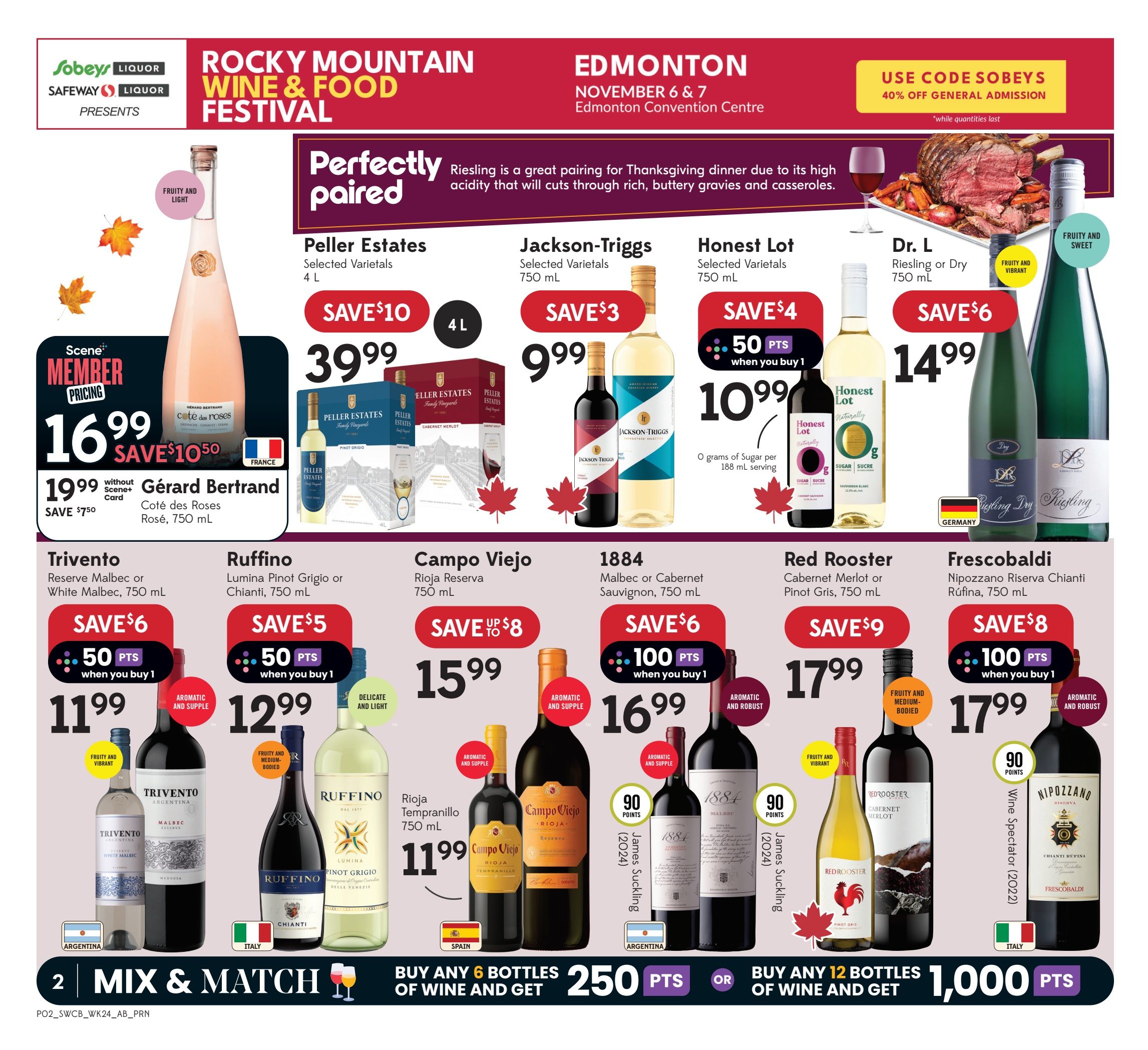 Sobeys/Safeway (AB) SWCB Flyer October 8 to 14