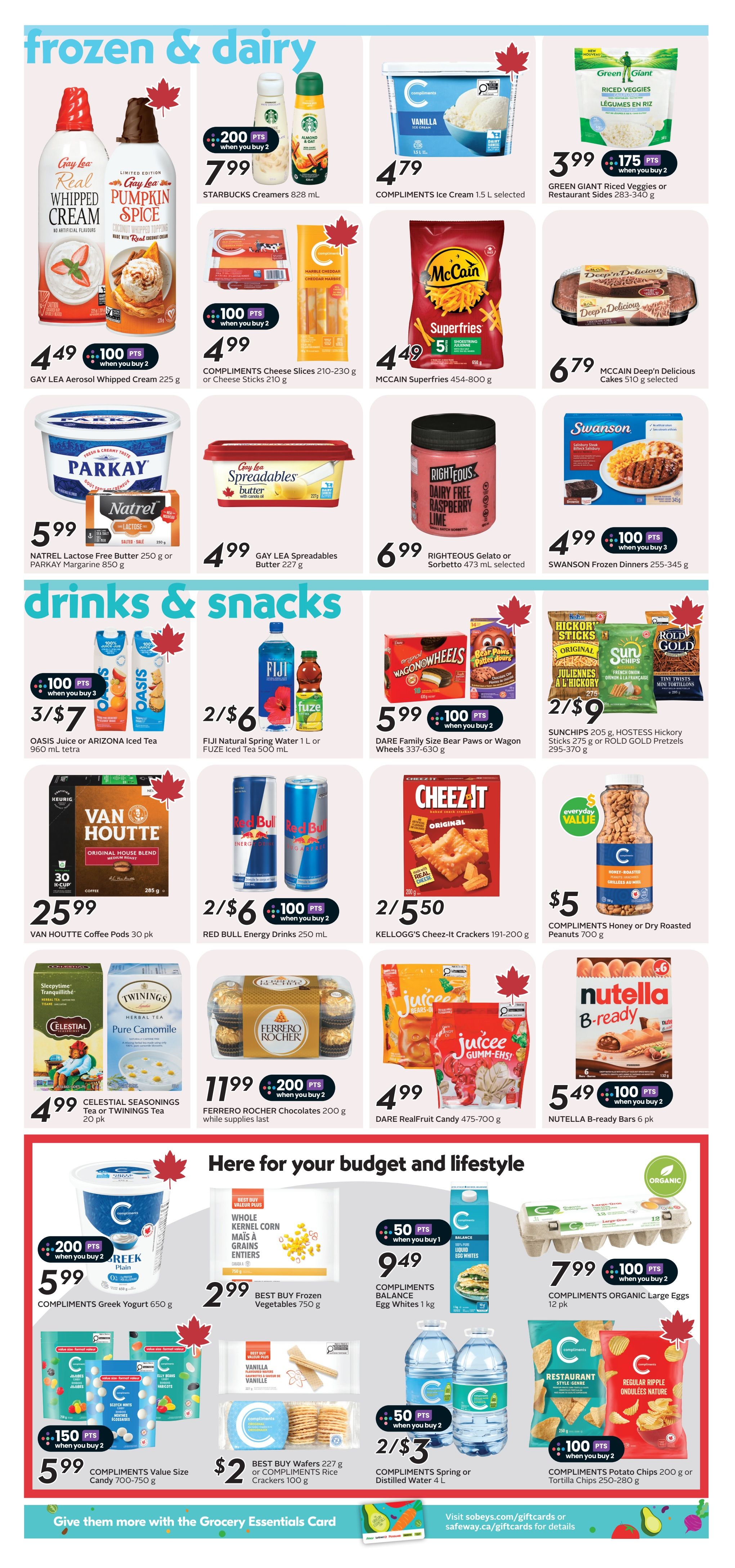 Sobeys/Safeway (MB) Flyer October 8 to 14
