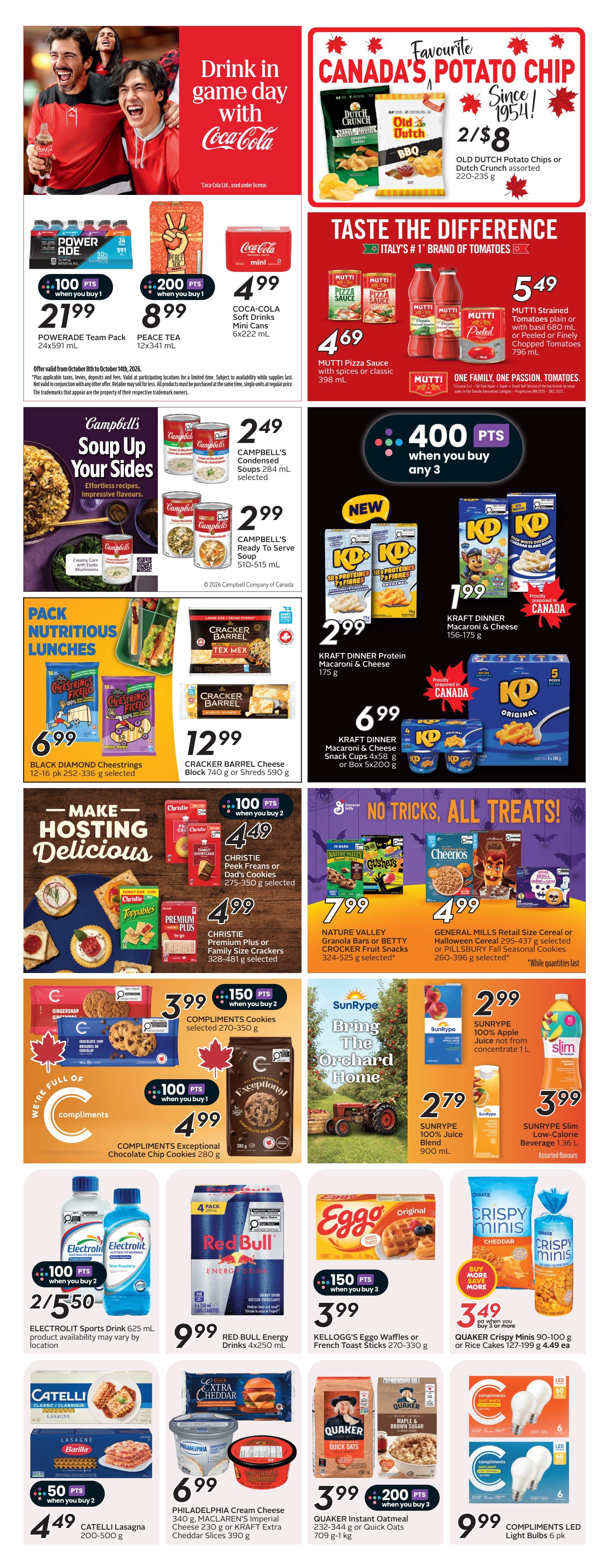 Sobeys/Safeway (MB) Flyer October 8 to 14
