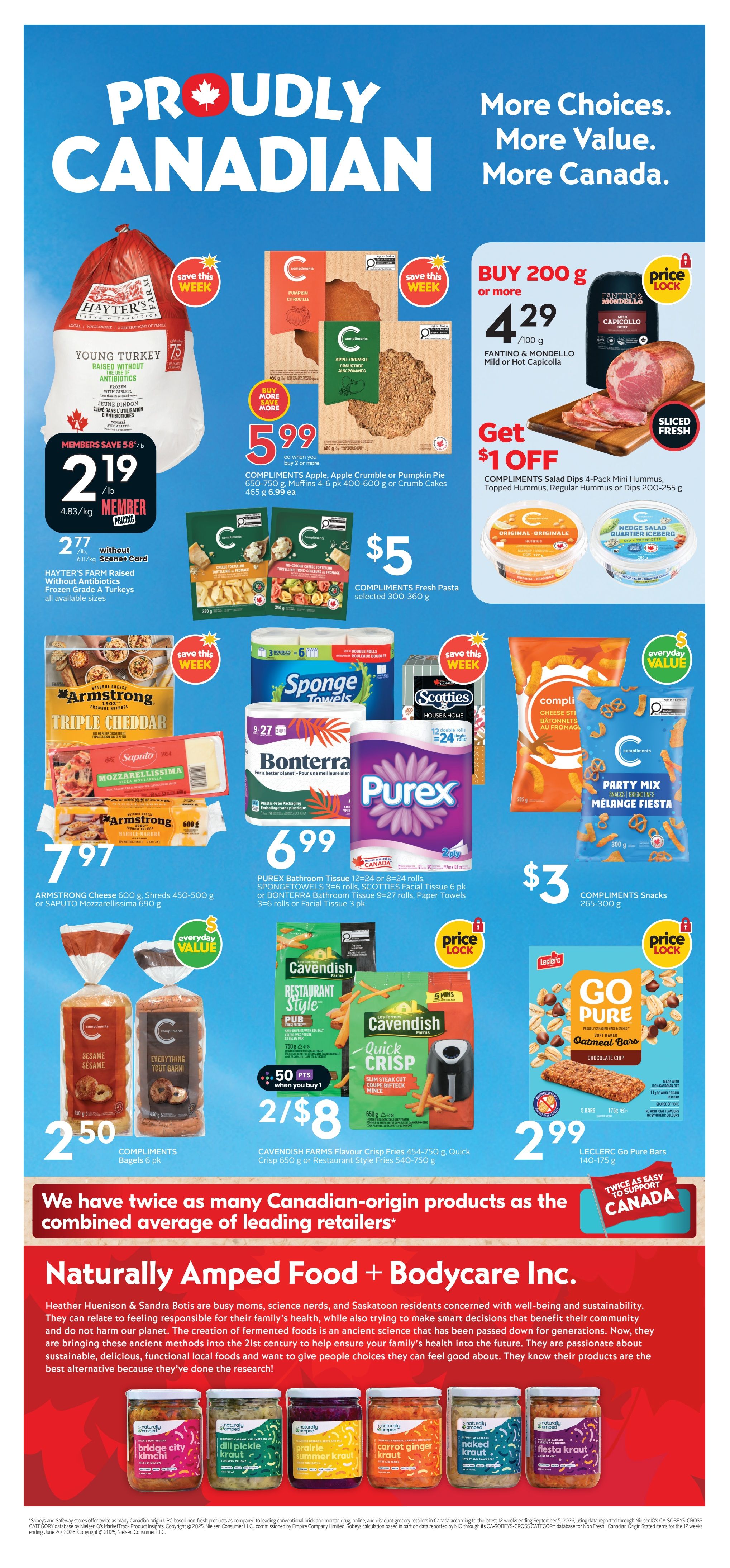Sobeys/Safeway (SK) Flyer October 8 to 14