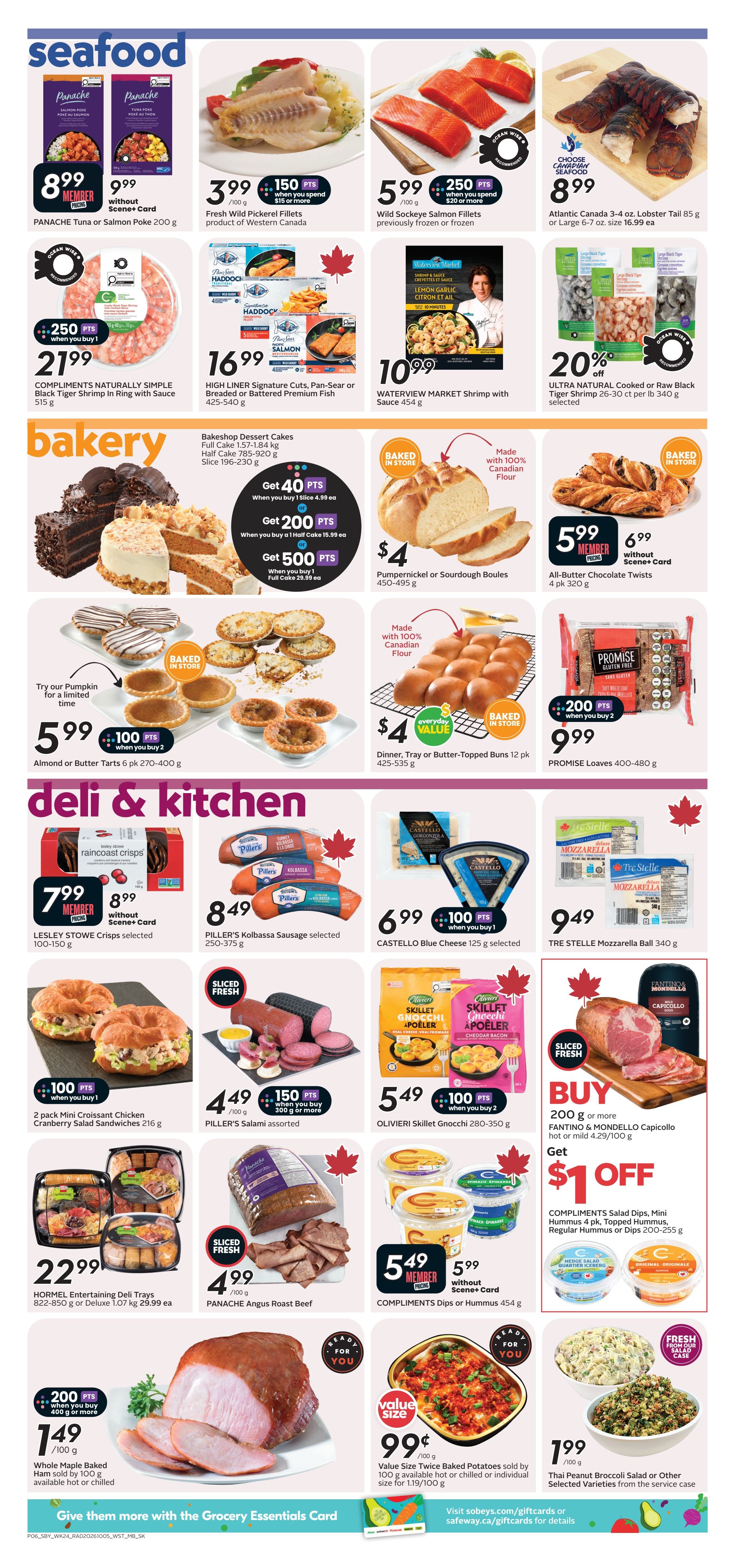 Sobeys/Safeway (SK) Flyer October 8 to 14