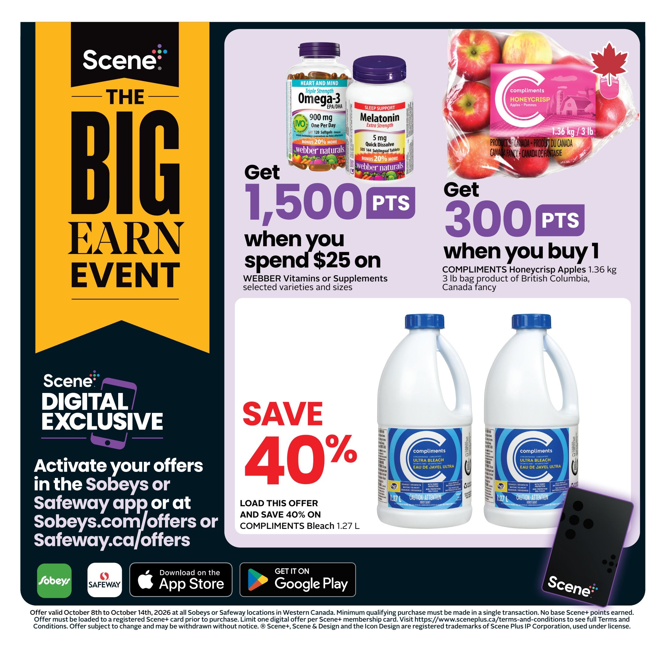 Sobeys/Safeway (AB) Flyer October 8 to 14