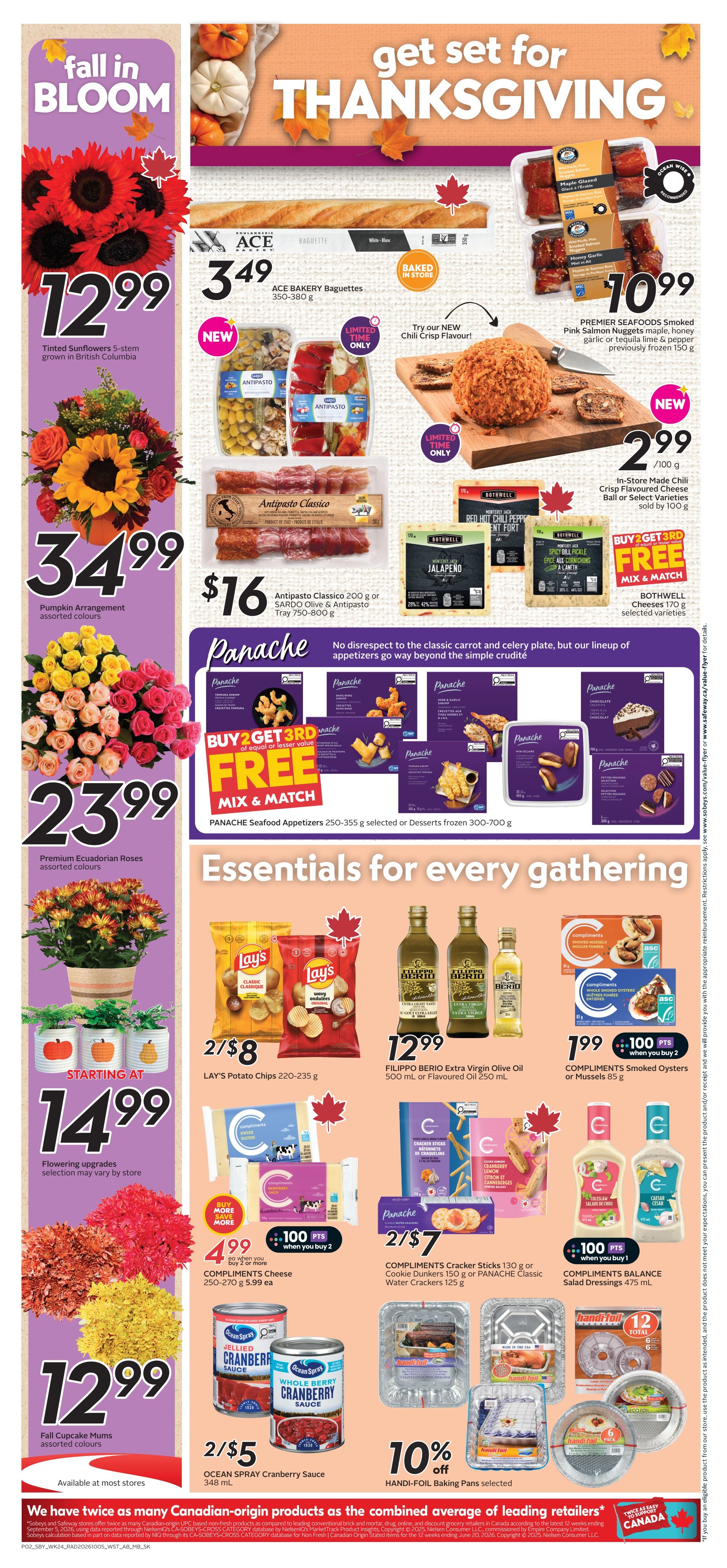 Sobeys/Safeway (AB) Flyer October 8 to 14