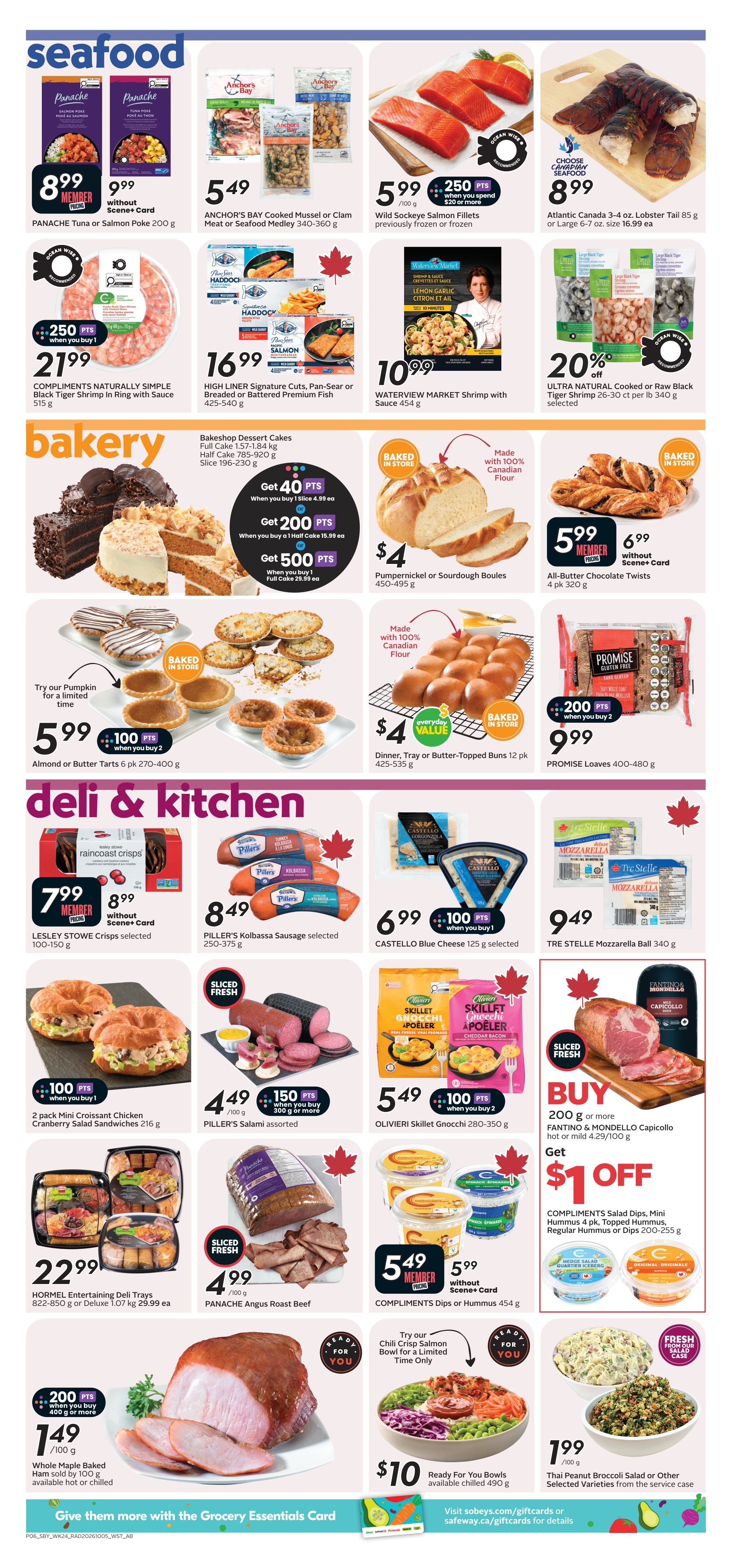 Sobeys/Safeway (AB) Flyer October 8 to 14