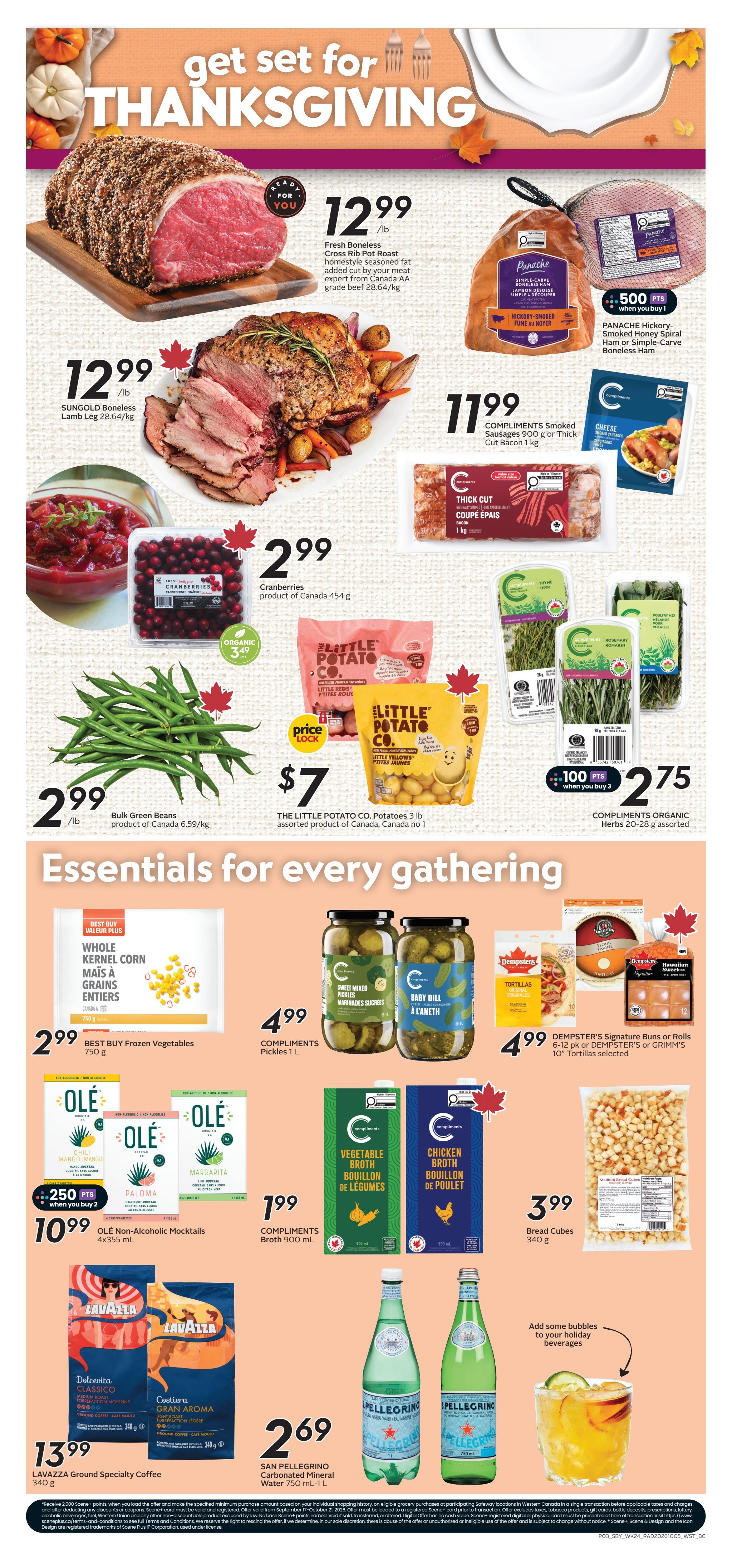 Safeway (BC) Flyer October 8 to 14