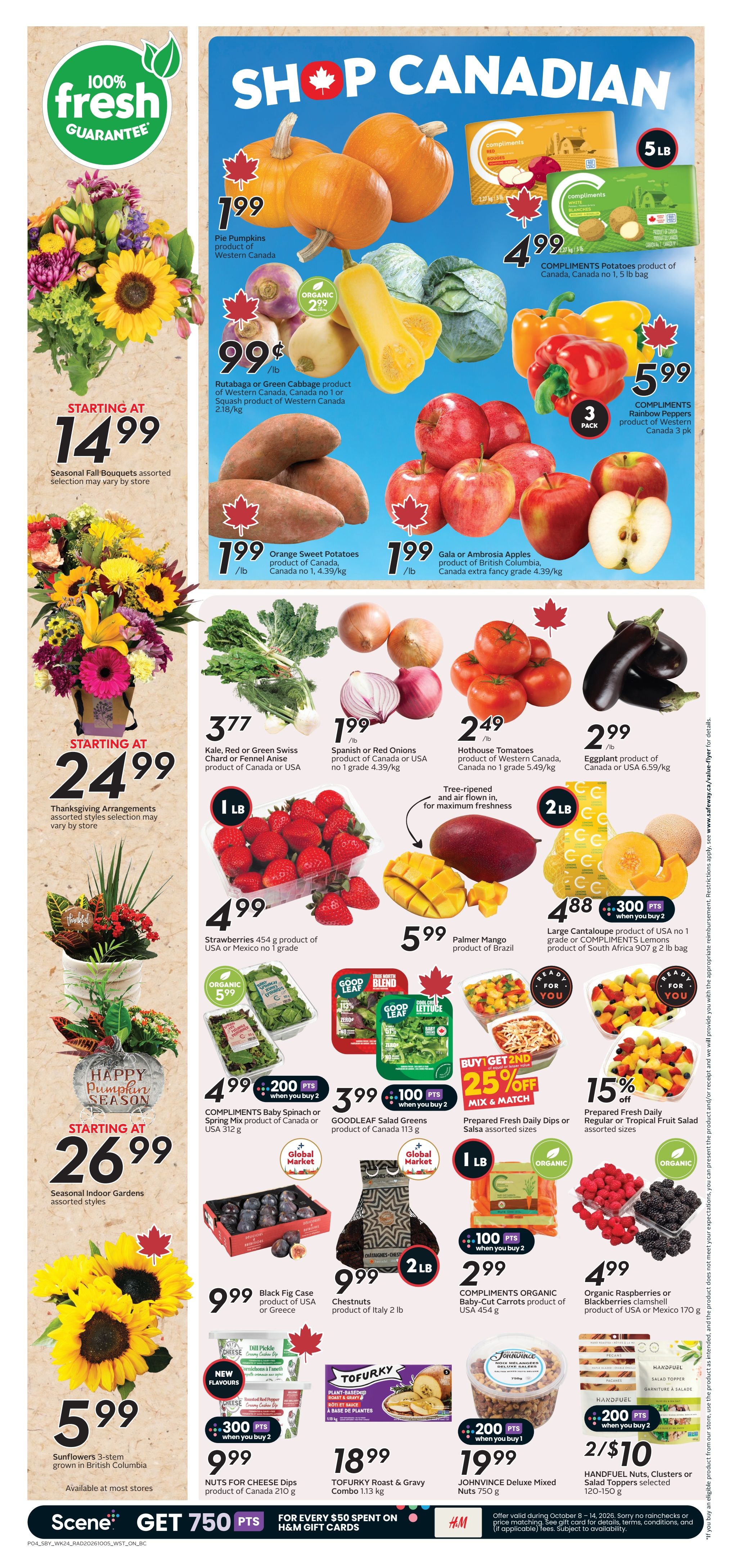 Safeway (BC) Flyer October 8 to 14