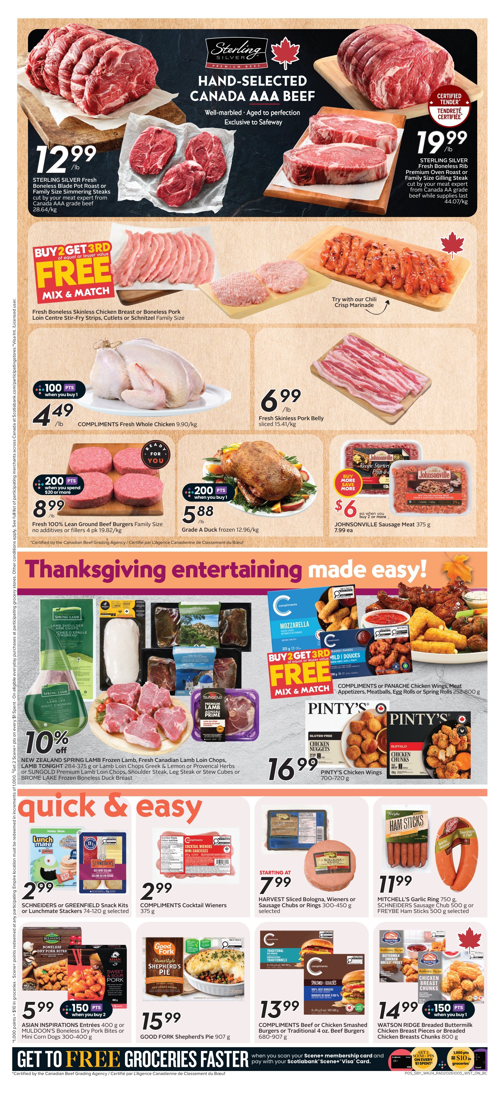 Safeway (BC) Flyer October 8 to 14