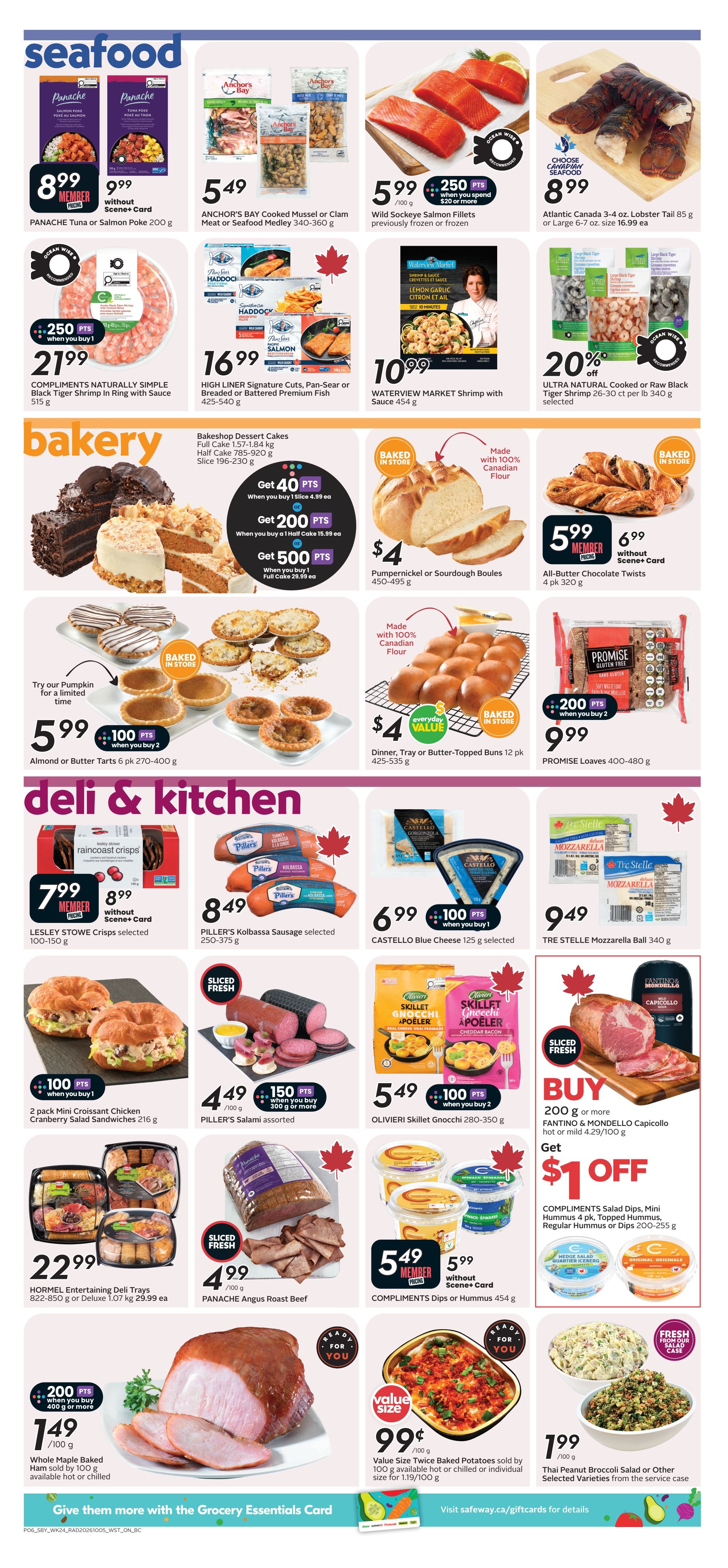 Safeway (BC) Flyer October 8 to 14