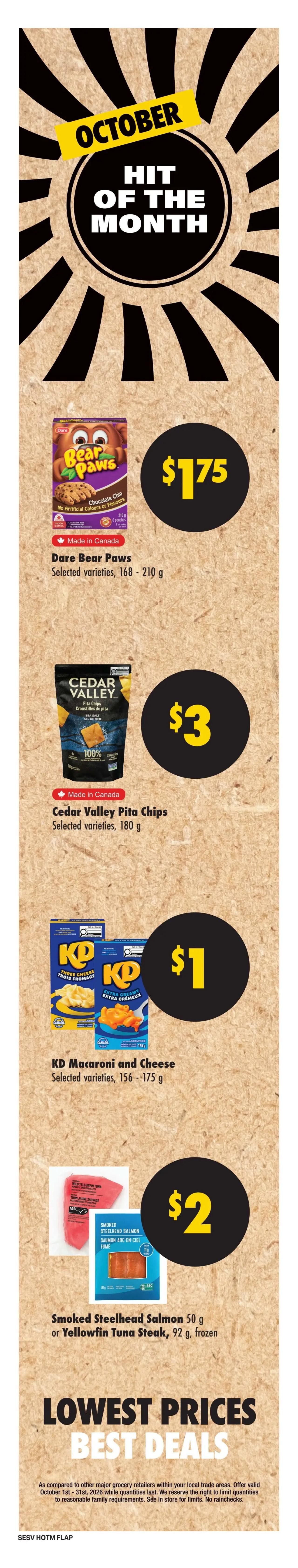 Shop Easy & SuperValu Flyer October 8 to 14
