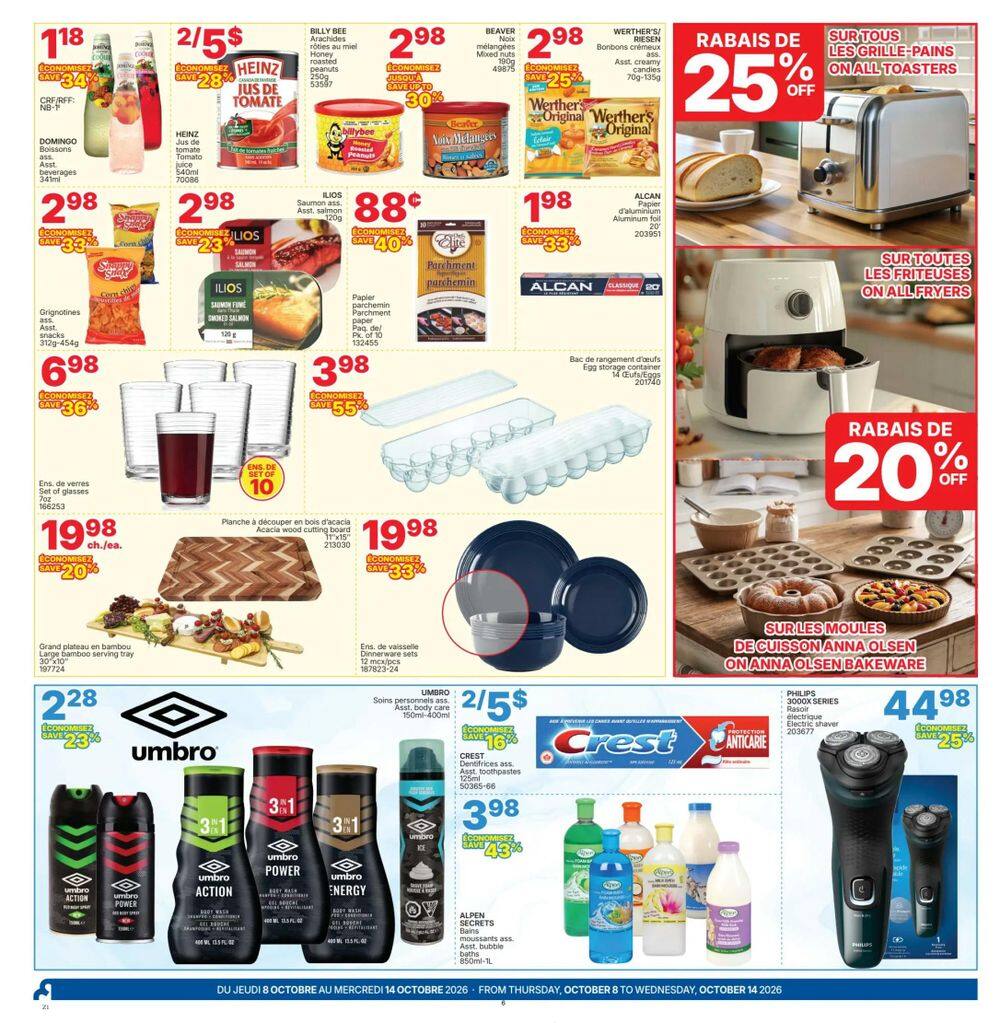 Rossy Flyer October 8 to 14