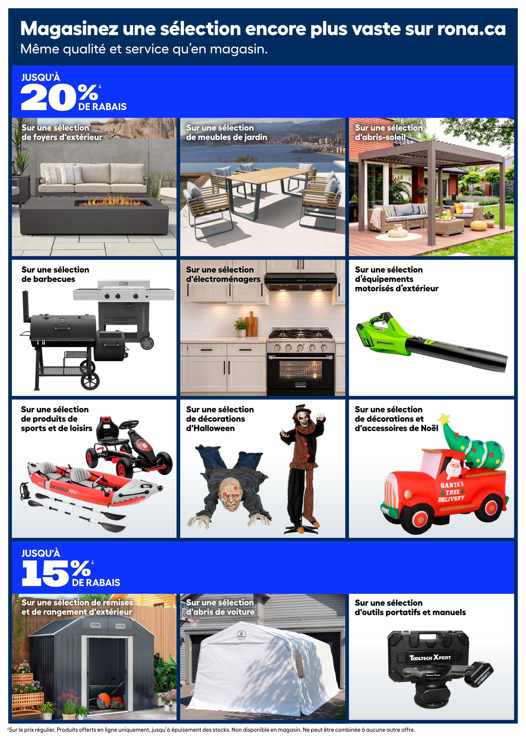 Rona & Rona+ (QC) Flyer October 8 to 14