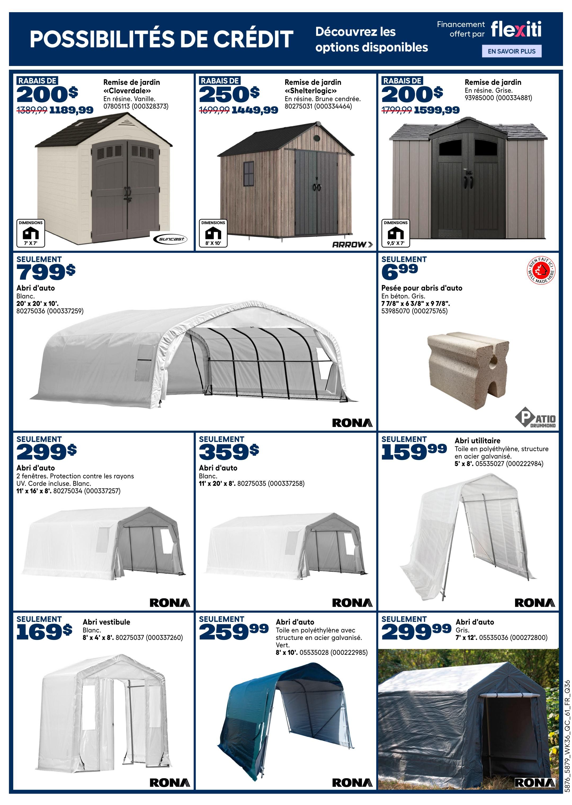 Rona & Rona+ (QC) Flyer October 8 to 14