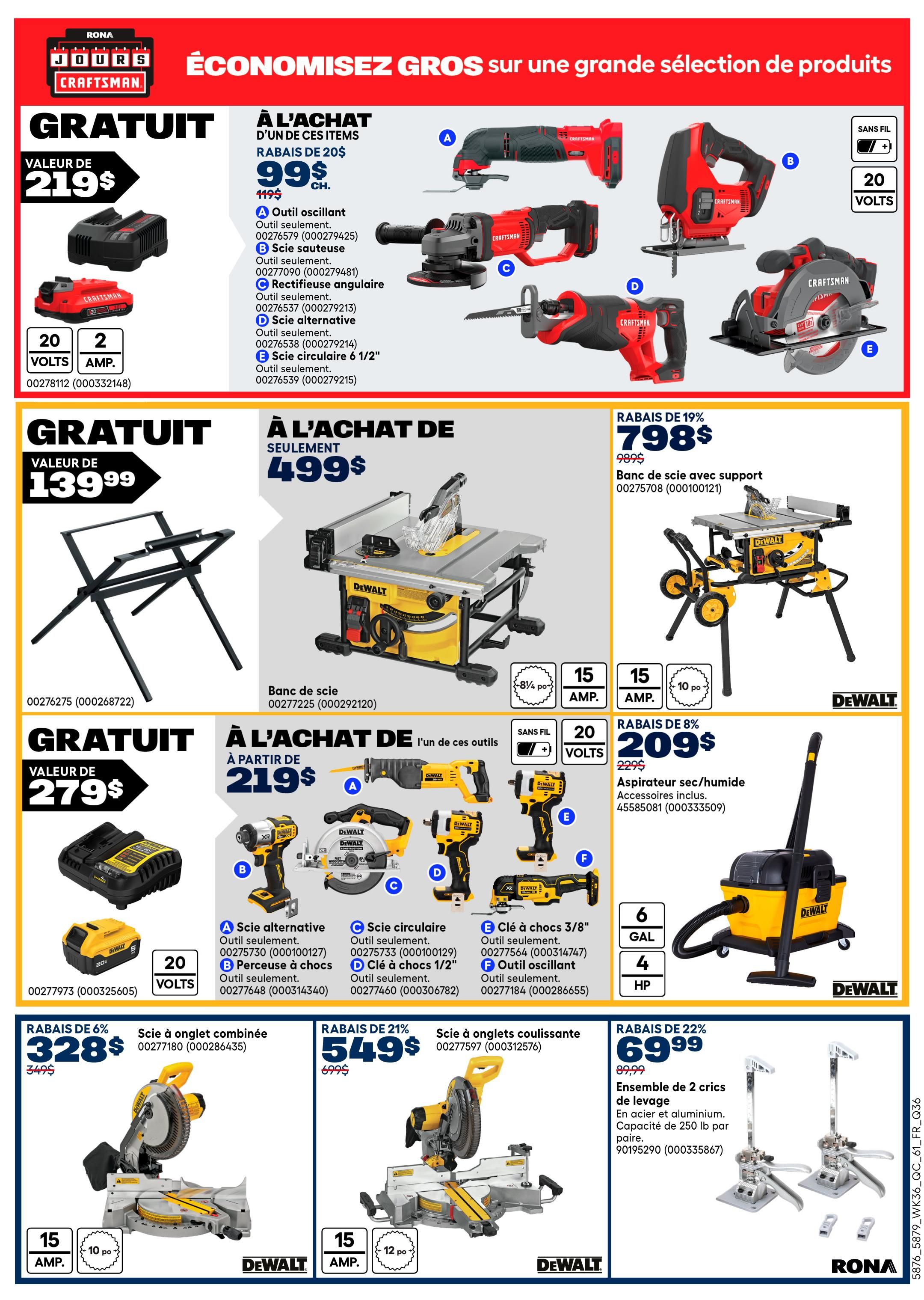 Rona & Rona+ (QC) Flyer October 8 to 14