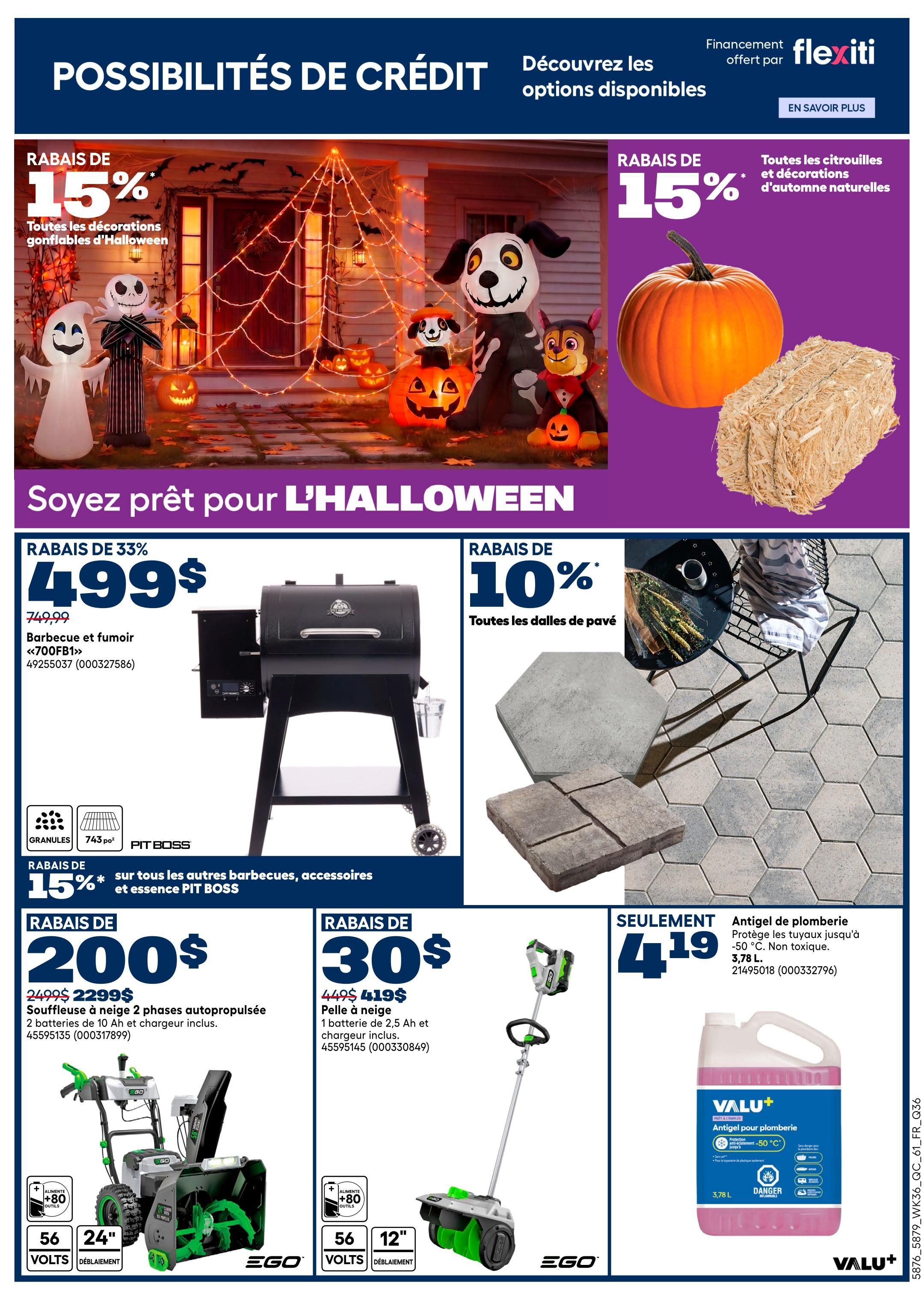 Rona & Rona+ (QC) Flyer October 8 to 14