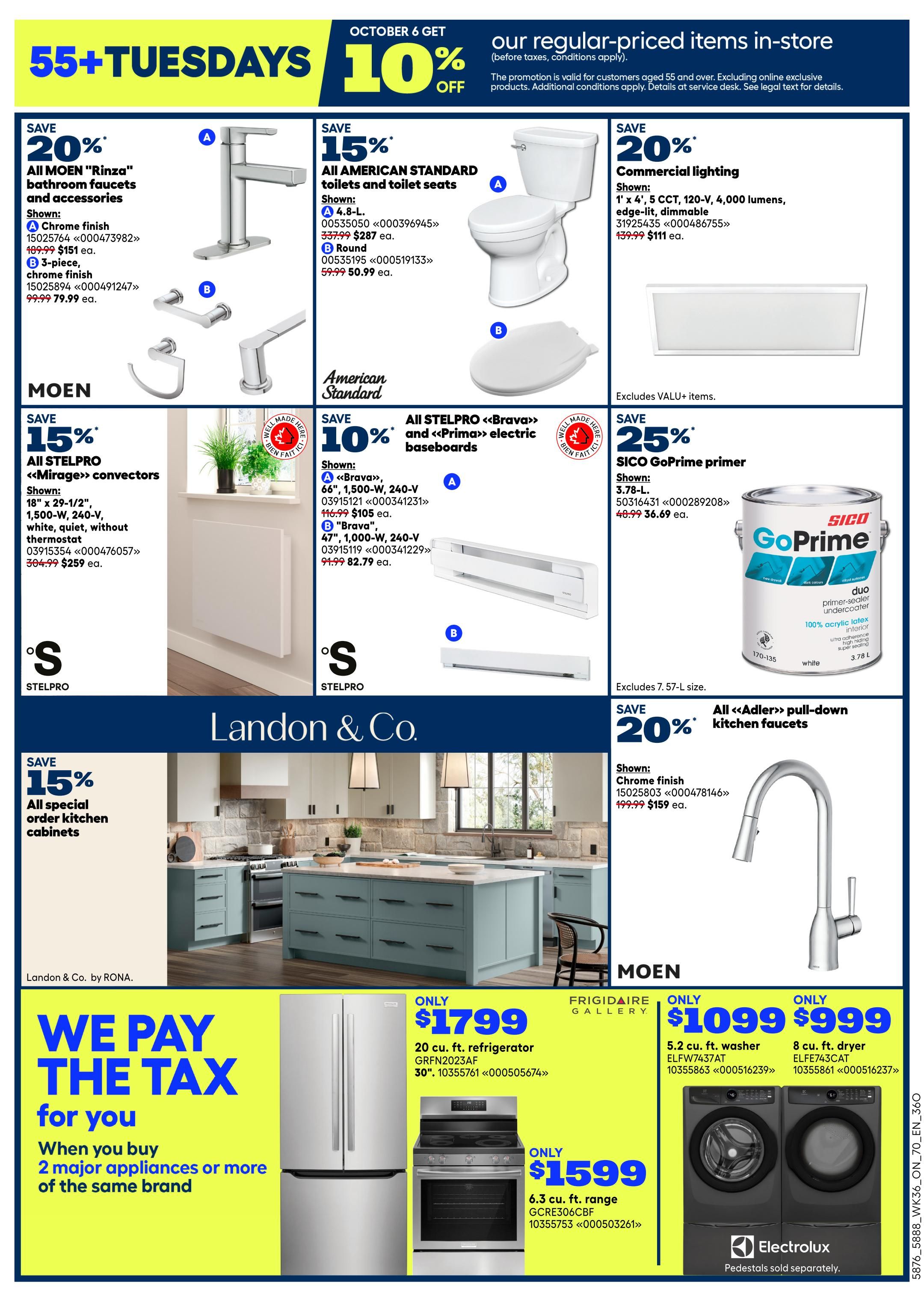 Rona & Rona+ (ON) Flyer October 8 to 14