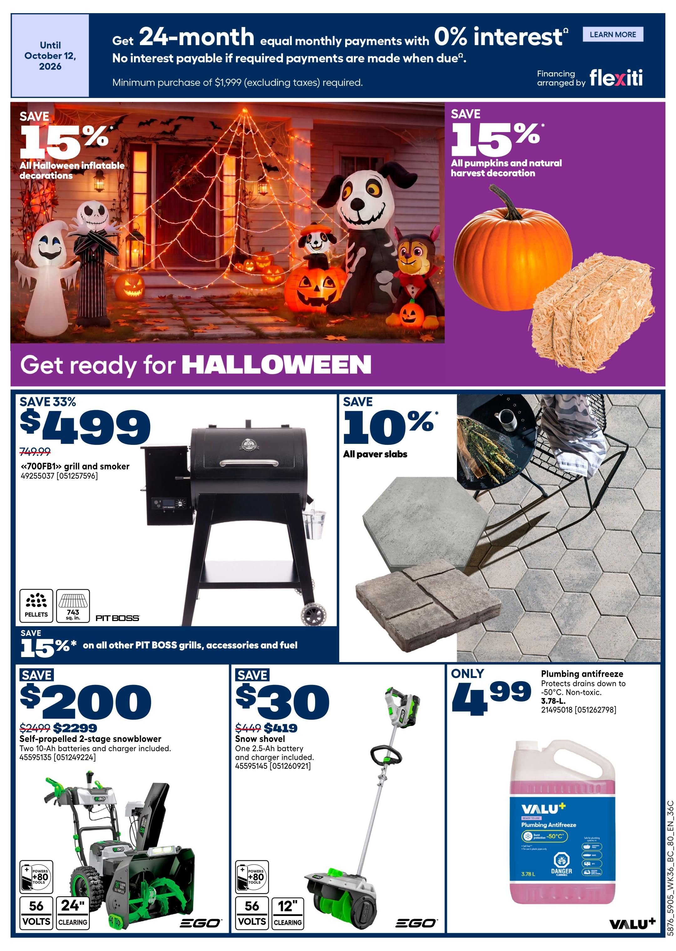 Rona & Rona+ (BC) Flyer October 8 to 14
