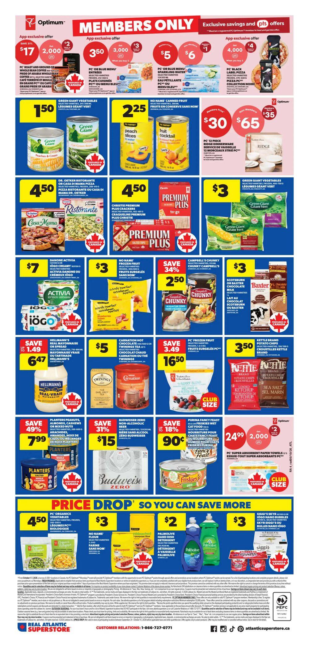 Real Atlantic Superstore Flyer October 8 to 14