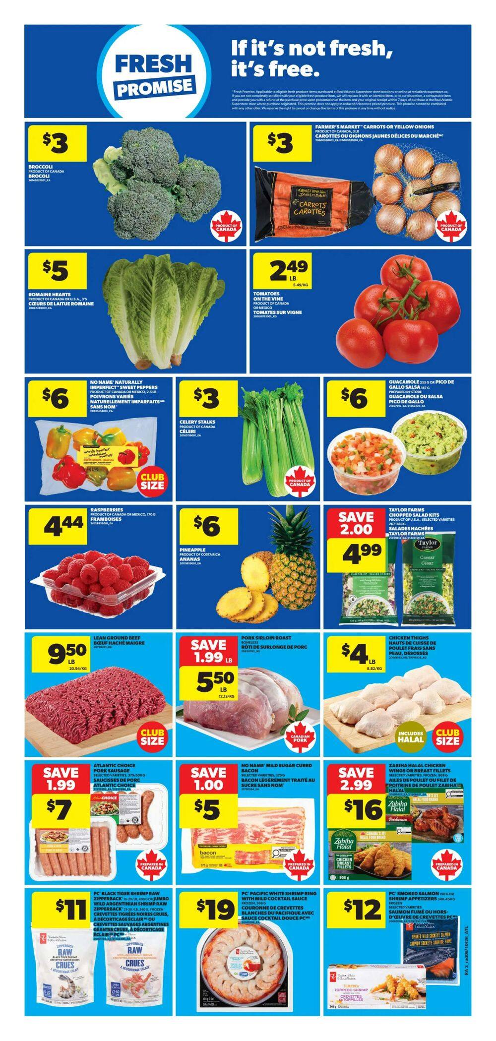 Real Atlantic Superstore Flyer October 8 to 14