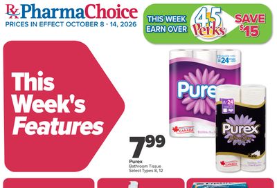 PharmaChoice (BC, AB, SK & MB) Flyer October 8 to 14