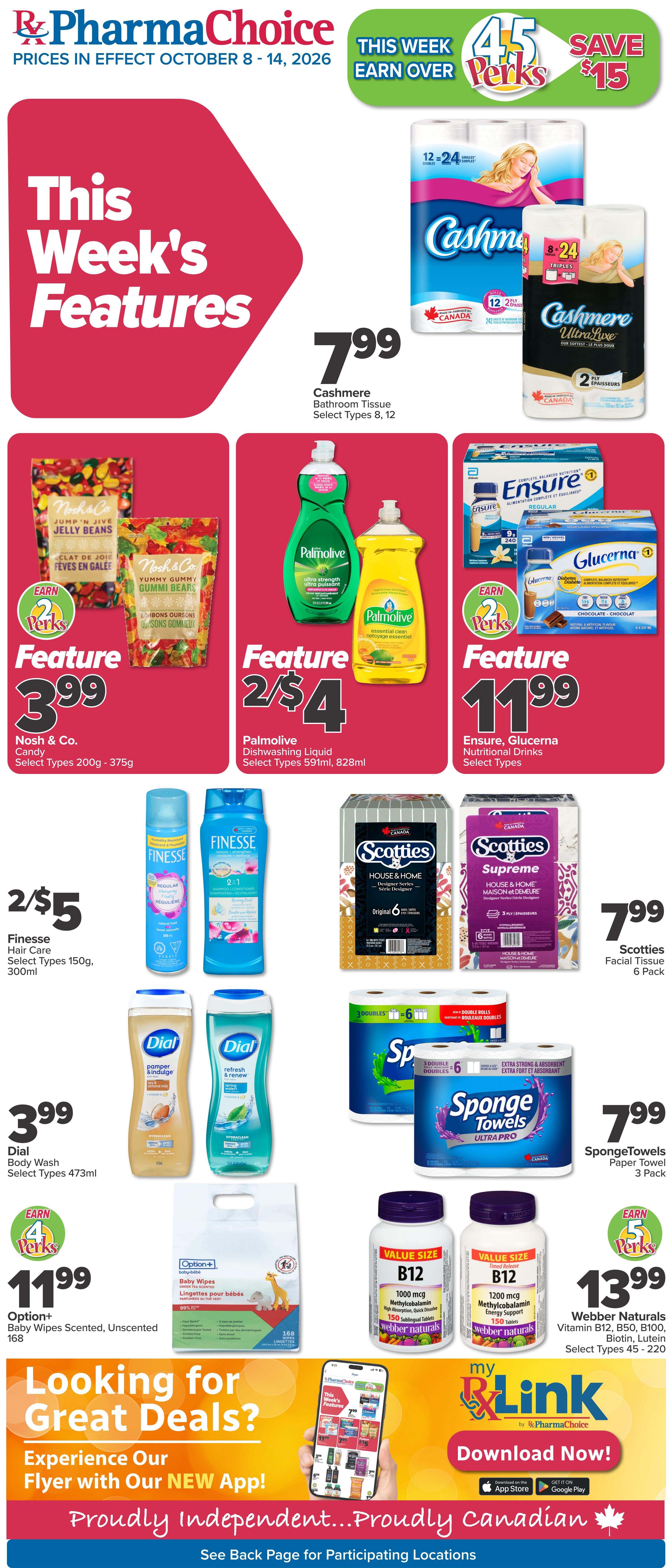 PharmaChoice (ON & Atlantic) Flyer October 8 to 14