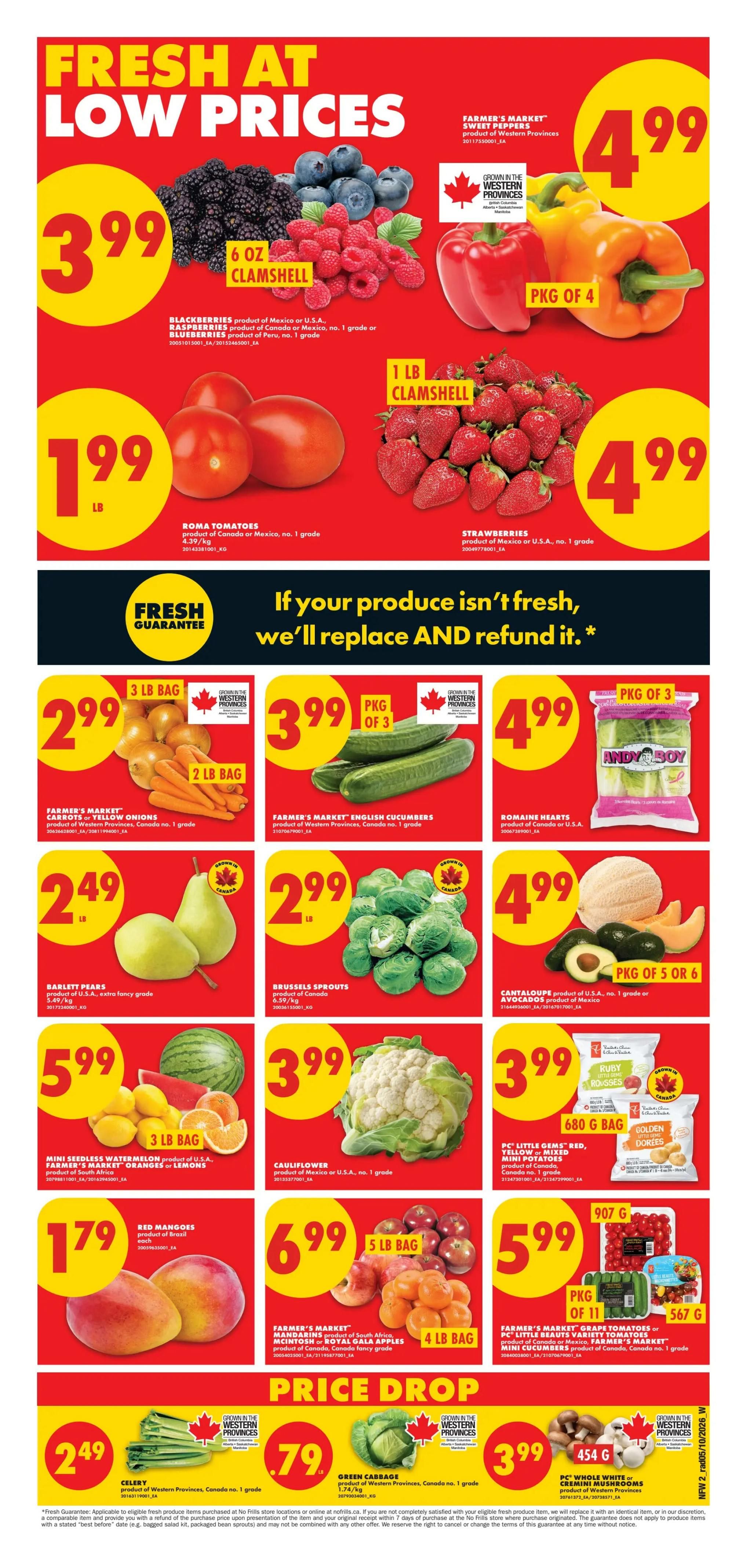 No Frills (West) Flyer October 8 to 14