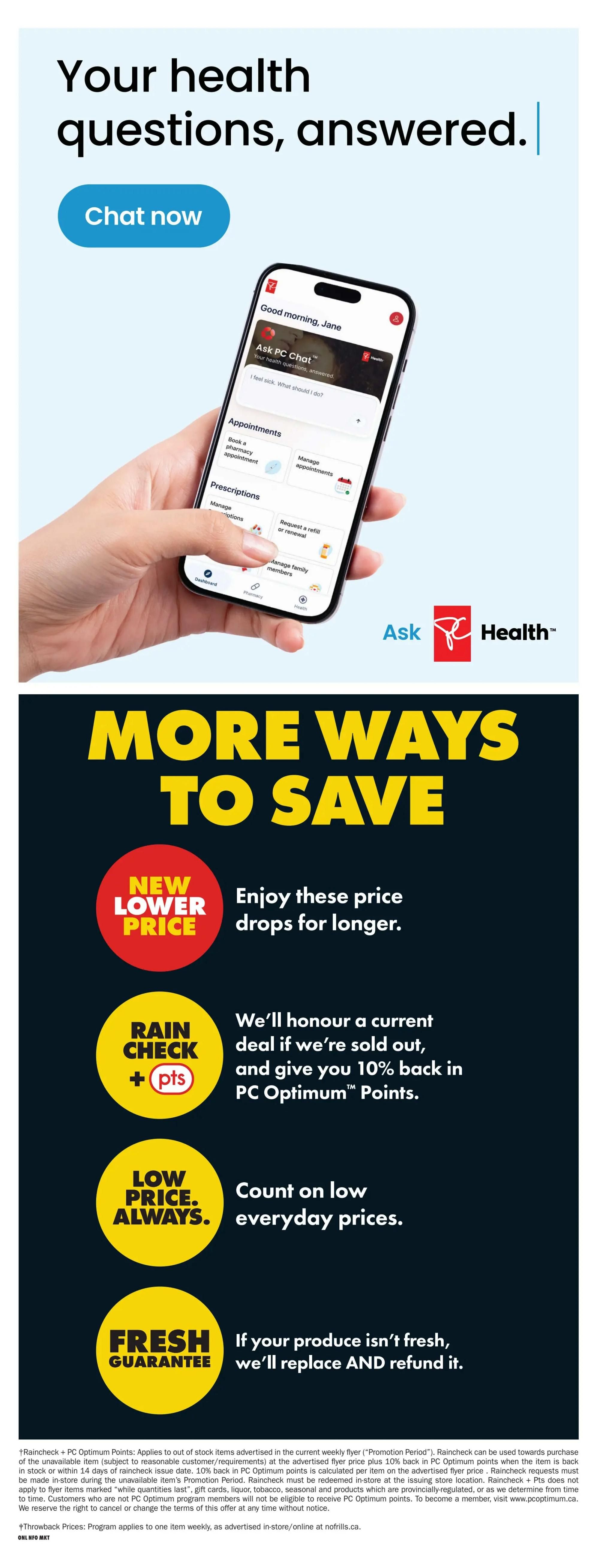 No Frills (ON) Flyer October 8 to 14