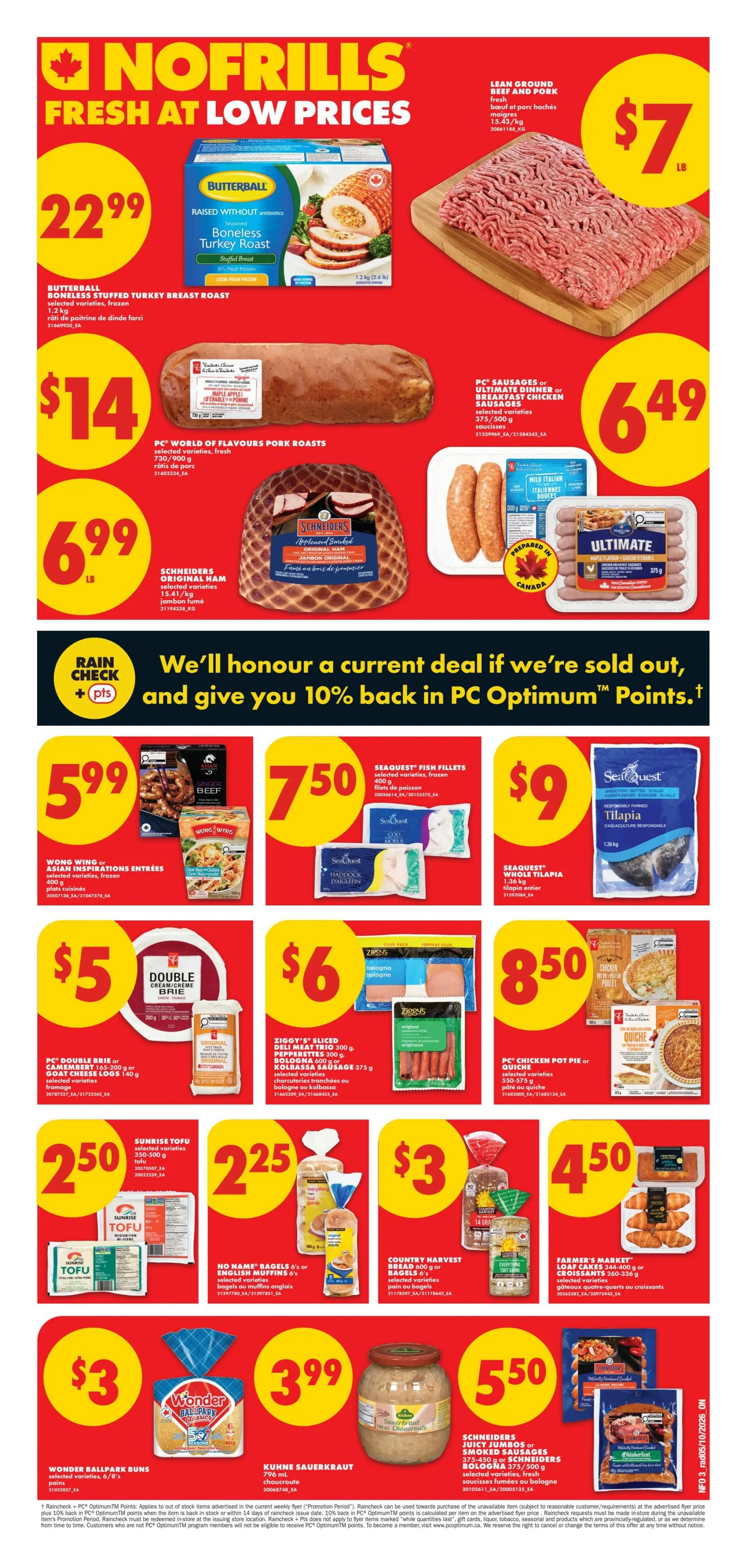 No Frills (ON) Flyer October 8 to 14