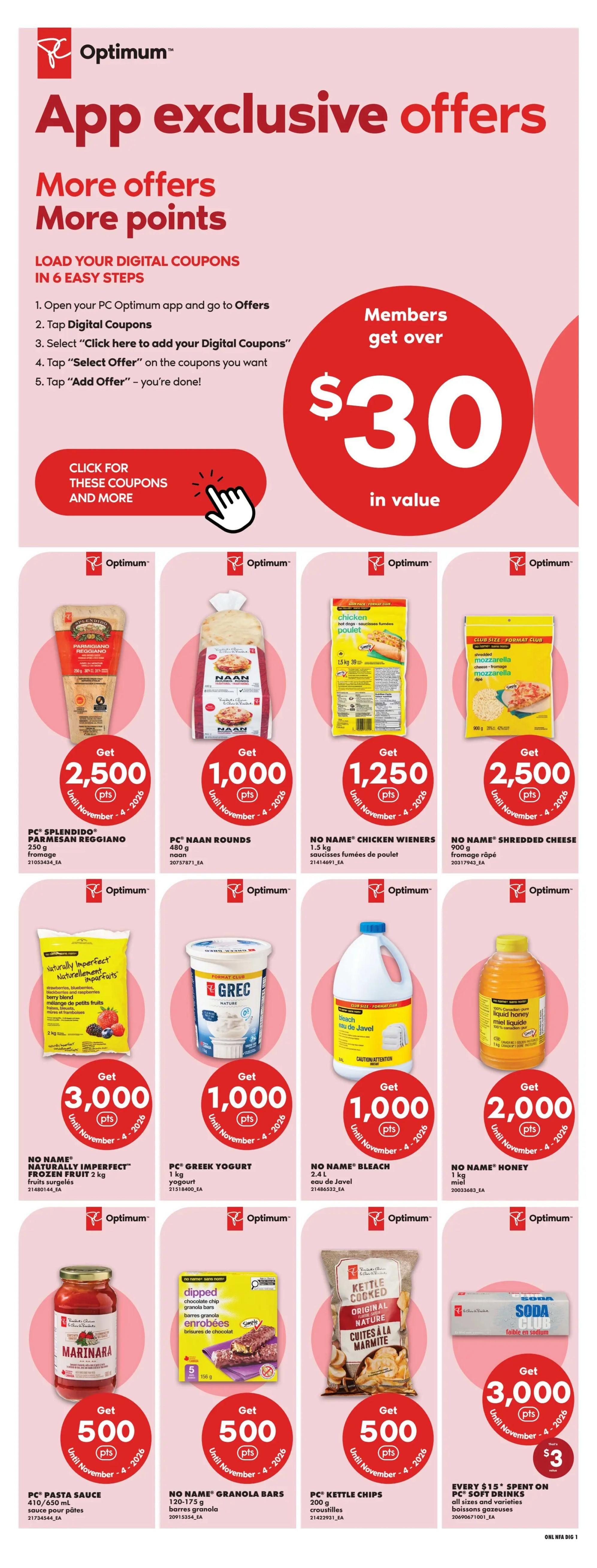 No Frills (Atlantic) Flyer October 8 to 14