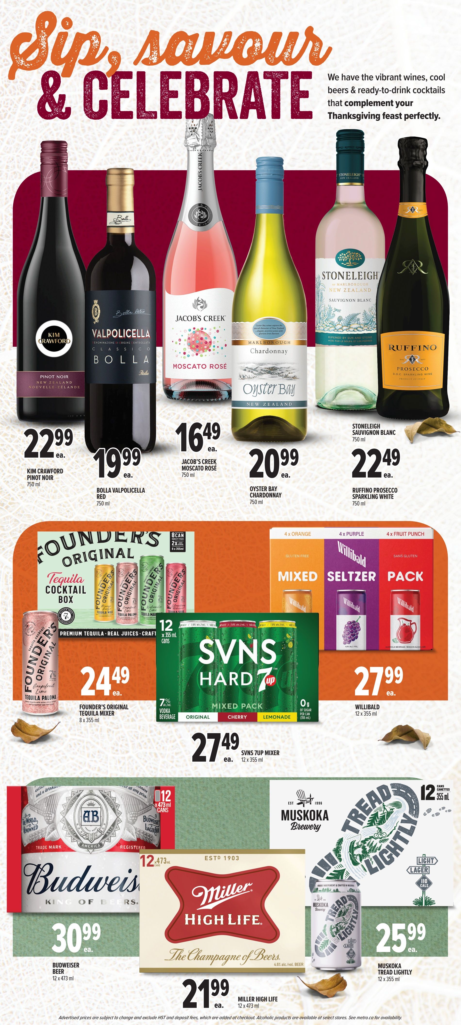 Metro (ON) Flyer October 8 to 14