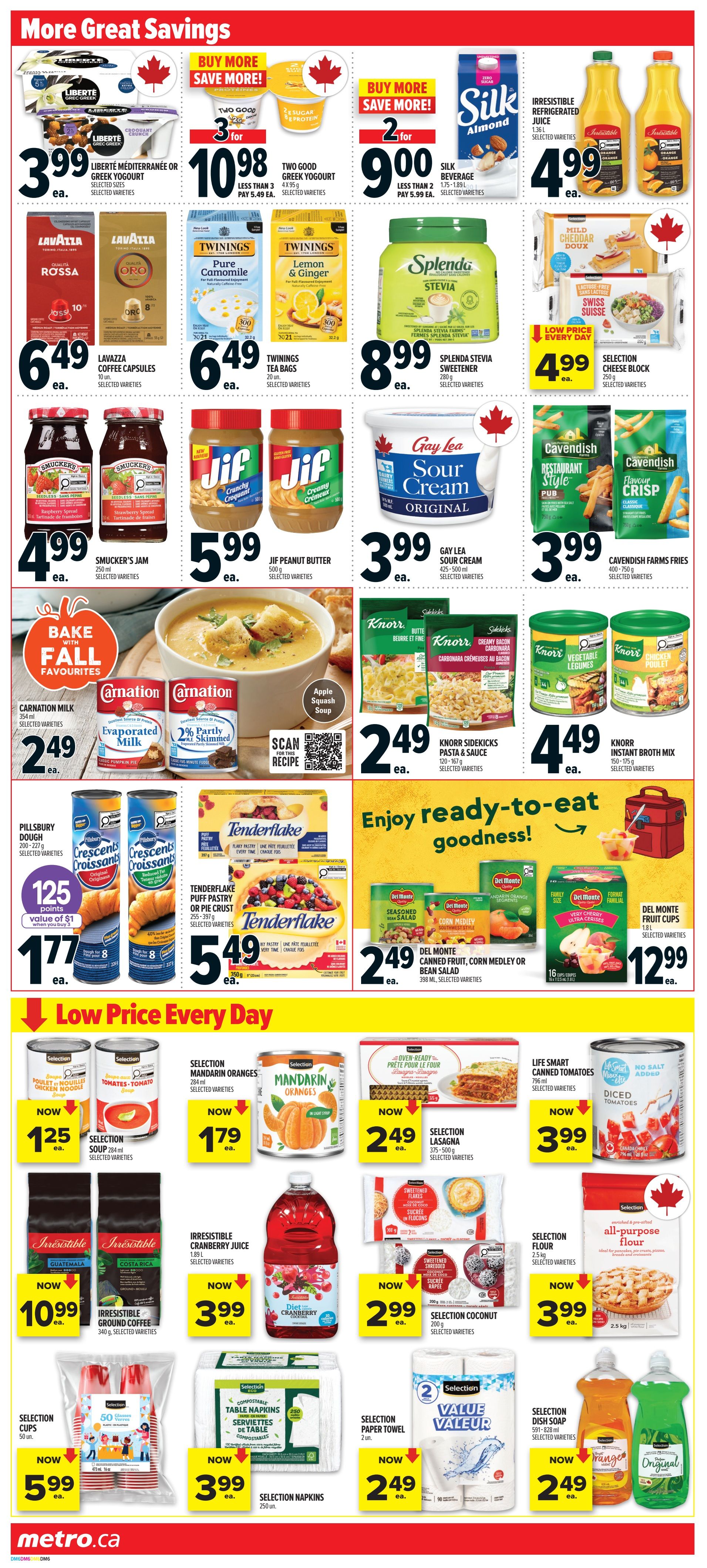 Metro (ON) Flyer October 8 to 14