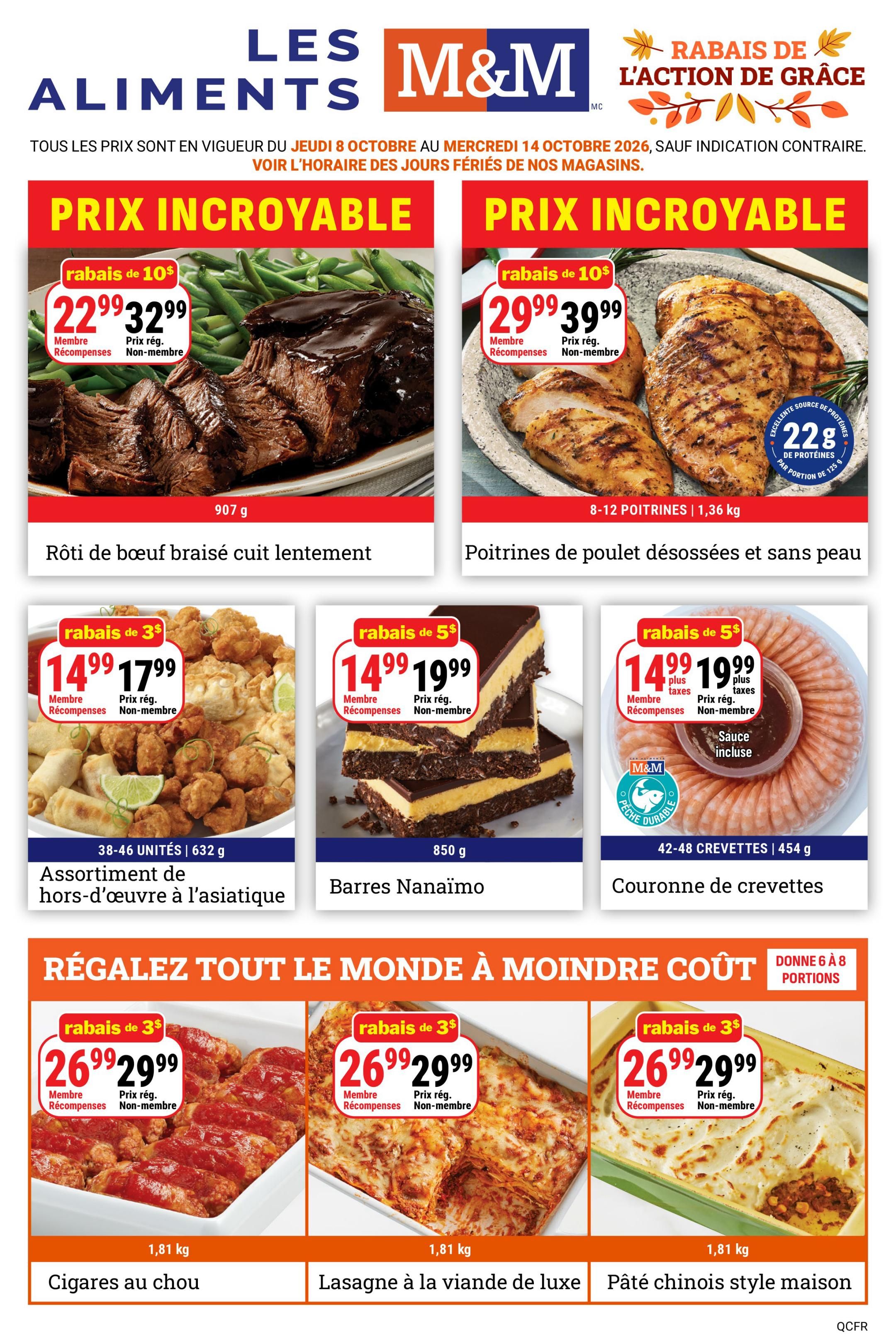 M&M Food Market (QC) Flyer October 8 to 14