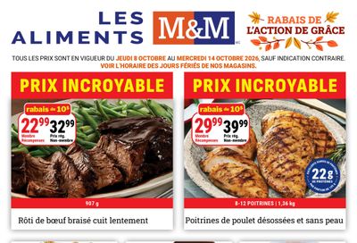 M&M Food Market (QC) Flyer October 8 to 14
