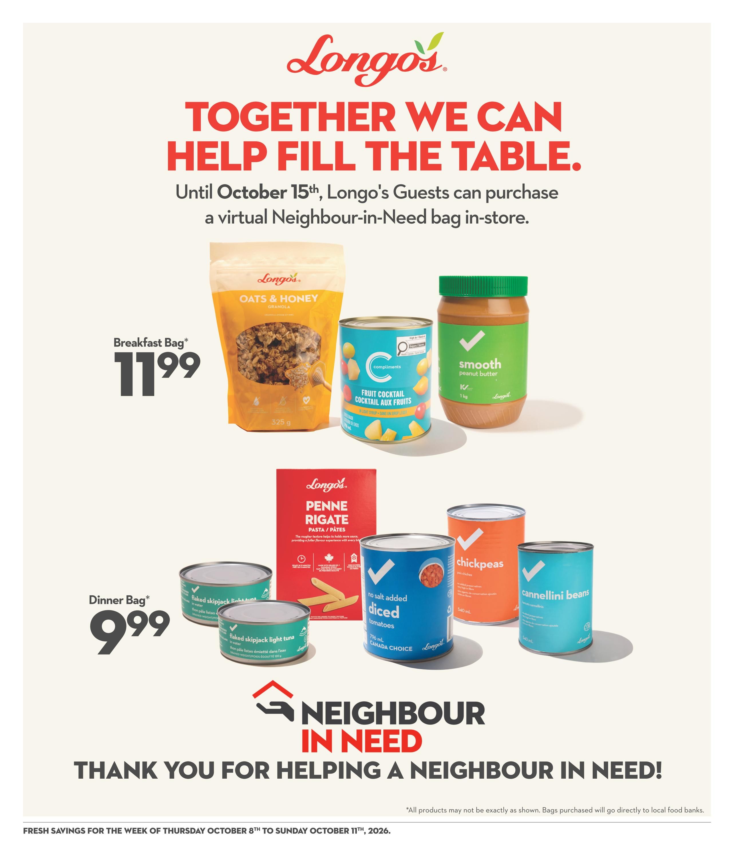Garden Foods Flyer October 8 to 11