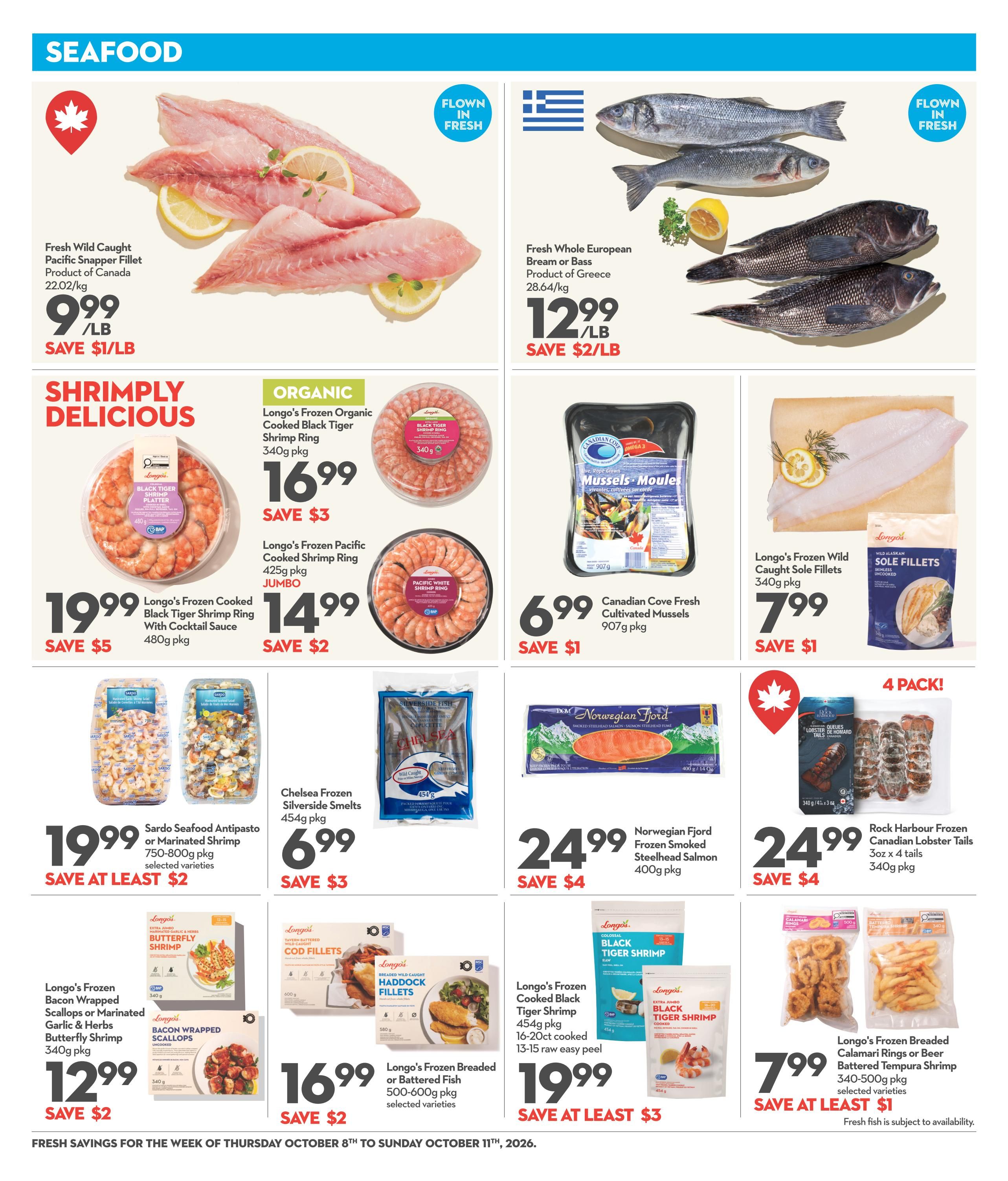 Garden Foods Flyer October 8 to 11