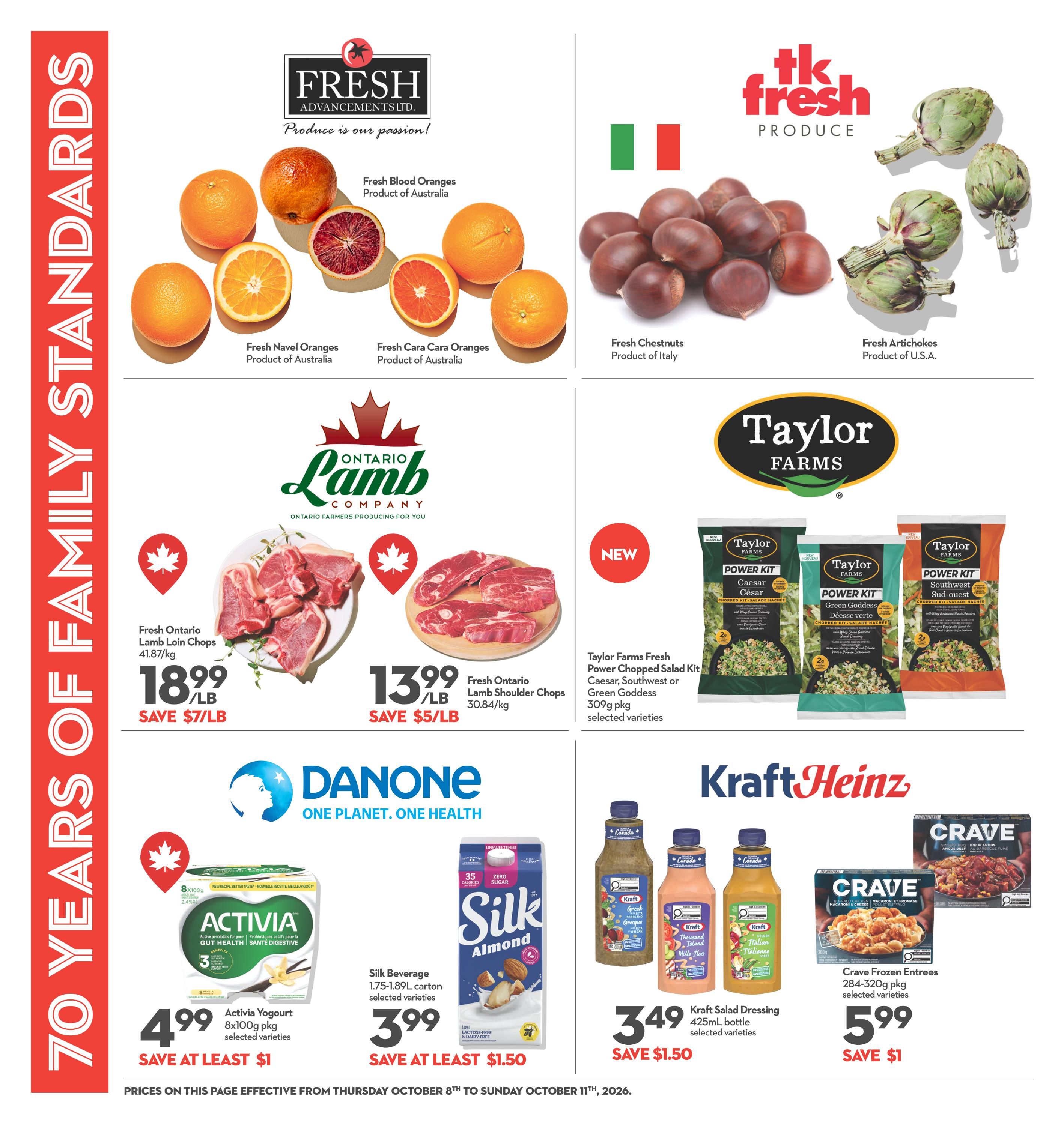Longo's Flyer October 8 to 11